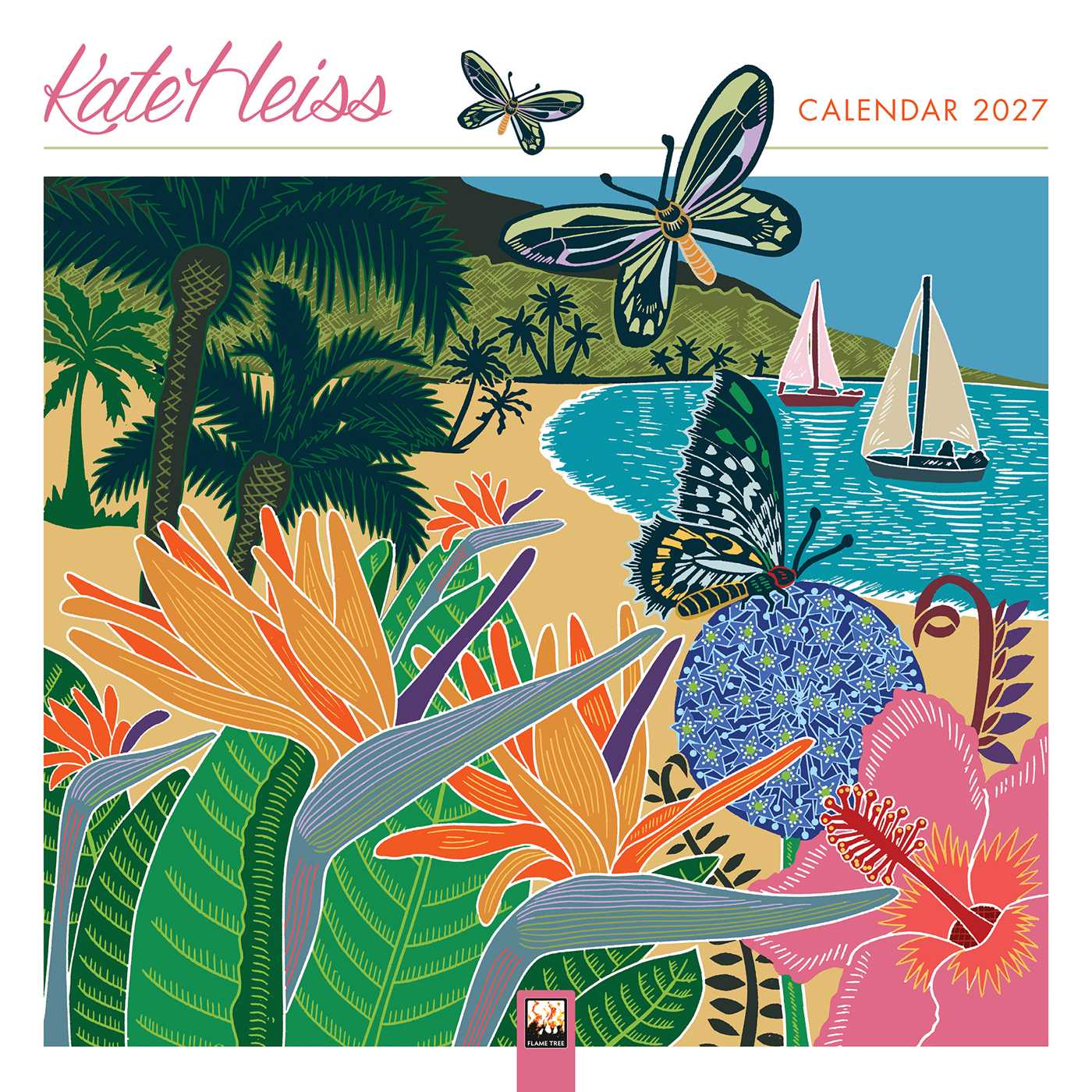 Kate Heiss Wall Calendar 2027 (Art Calendar)