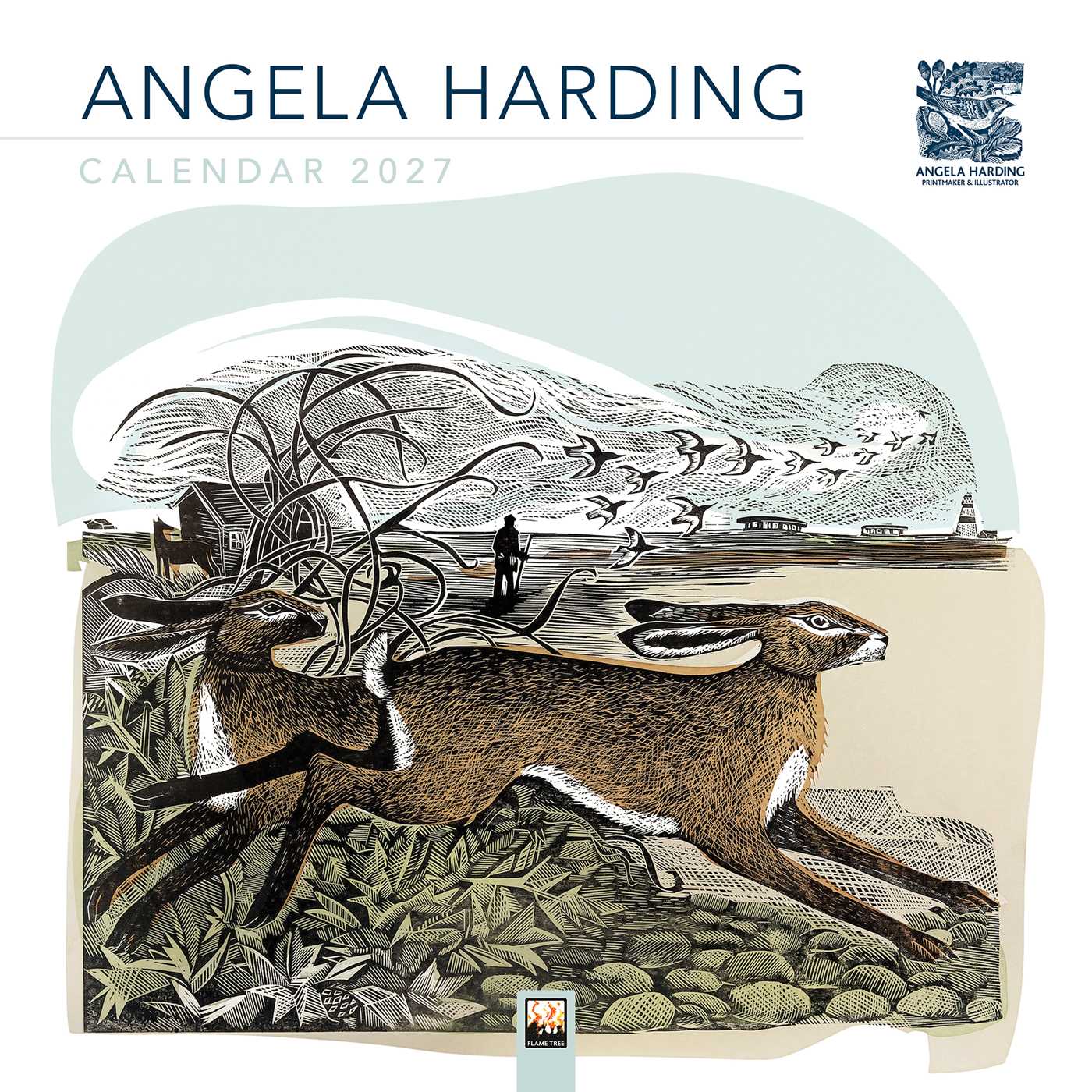 Angela Harding Wall Calendar 2027 (Art Calendar)