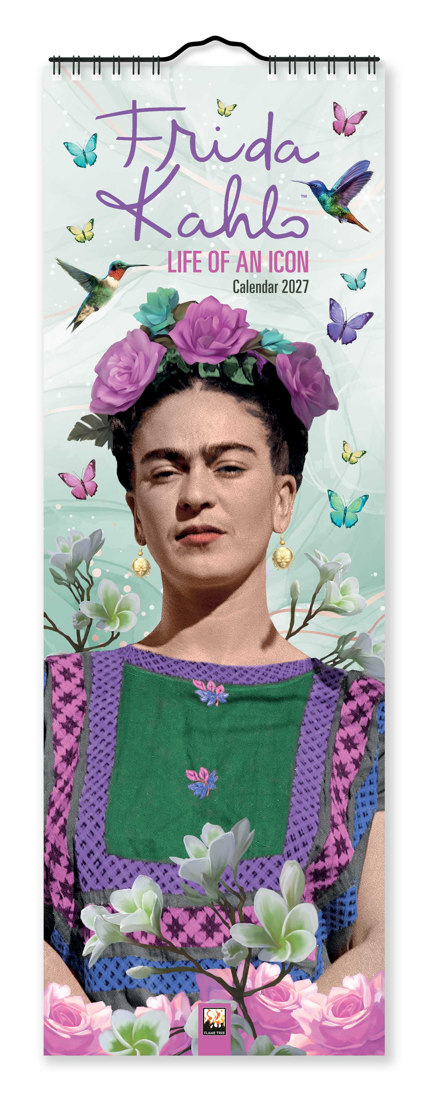 Frida Kahlo: Life of an Icon Slim Calendar 2027 (Art Calendar)