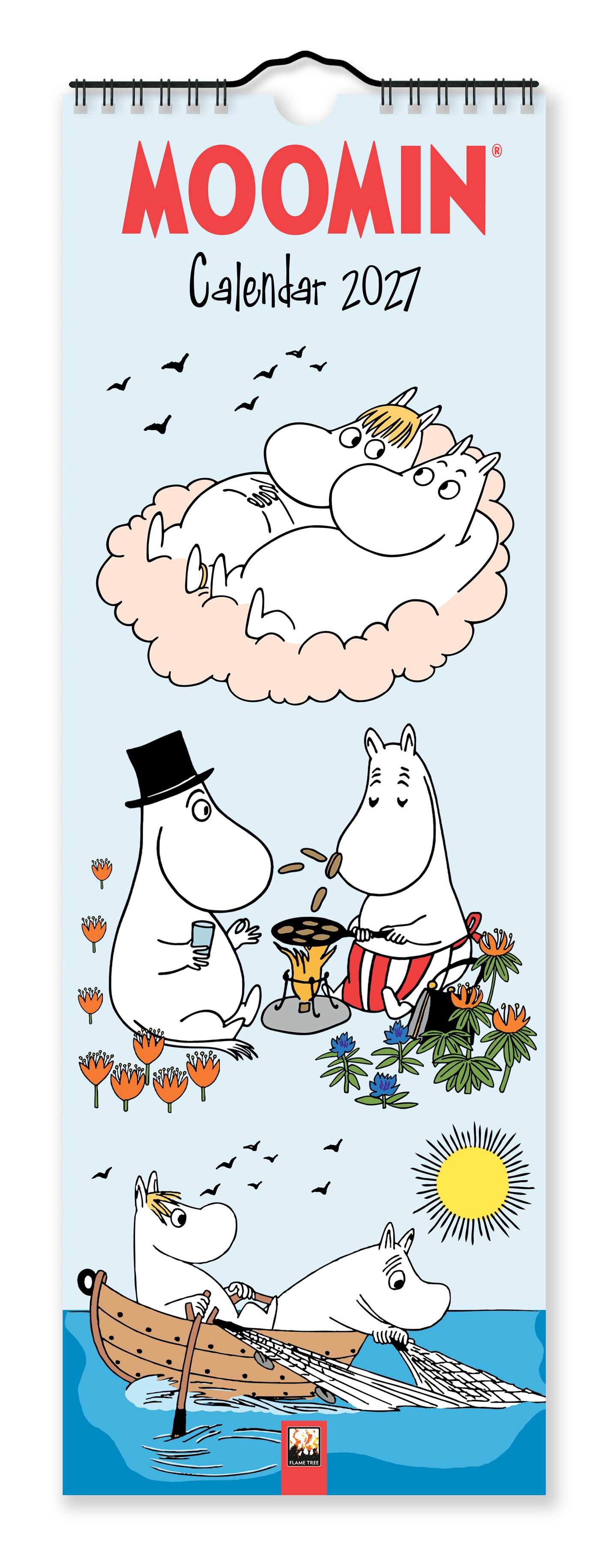 Moomin Slim Calendar 2027 (Art Calendar)