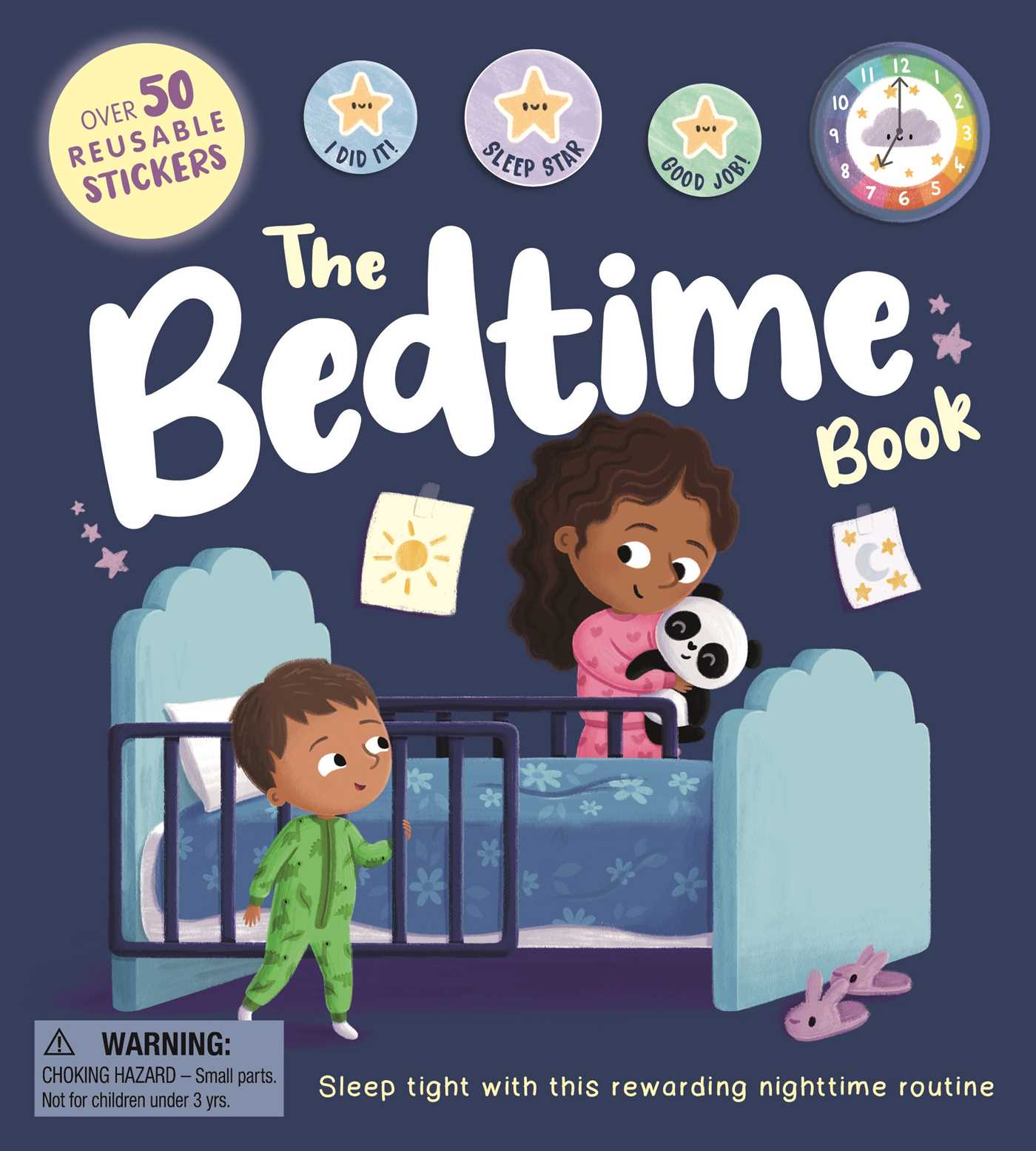 Bedtime Book: with Over 50 Reusable Stickers to Help Create a Positive Nighttime Routine