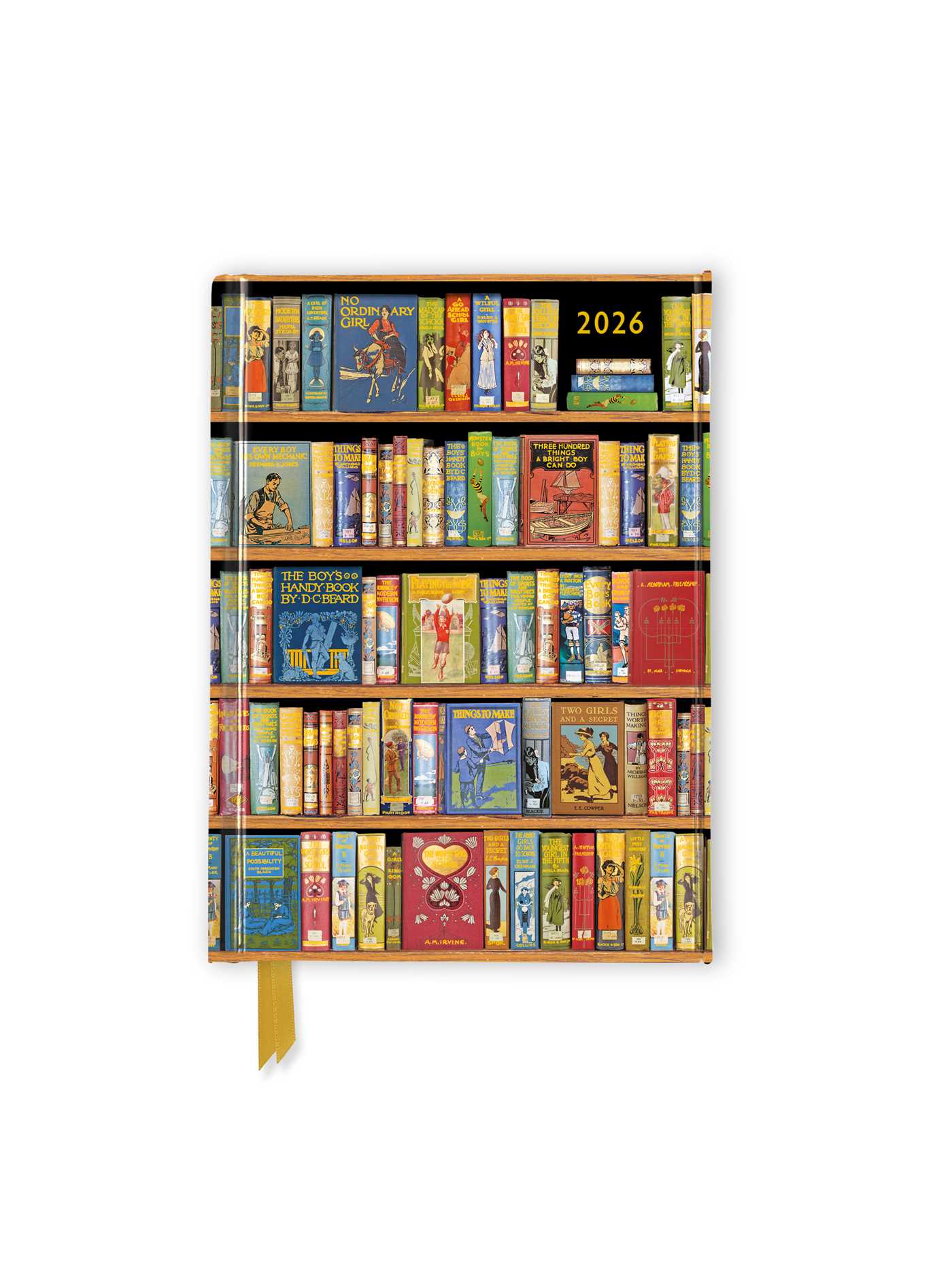 Bodleian Libraries: Bookshelves 2026 Luxury Pocket Diary Planner - Week to View