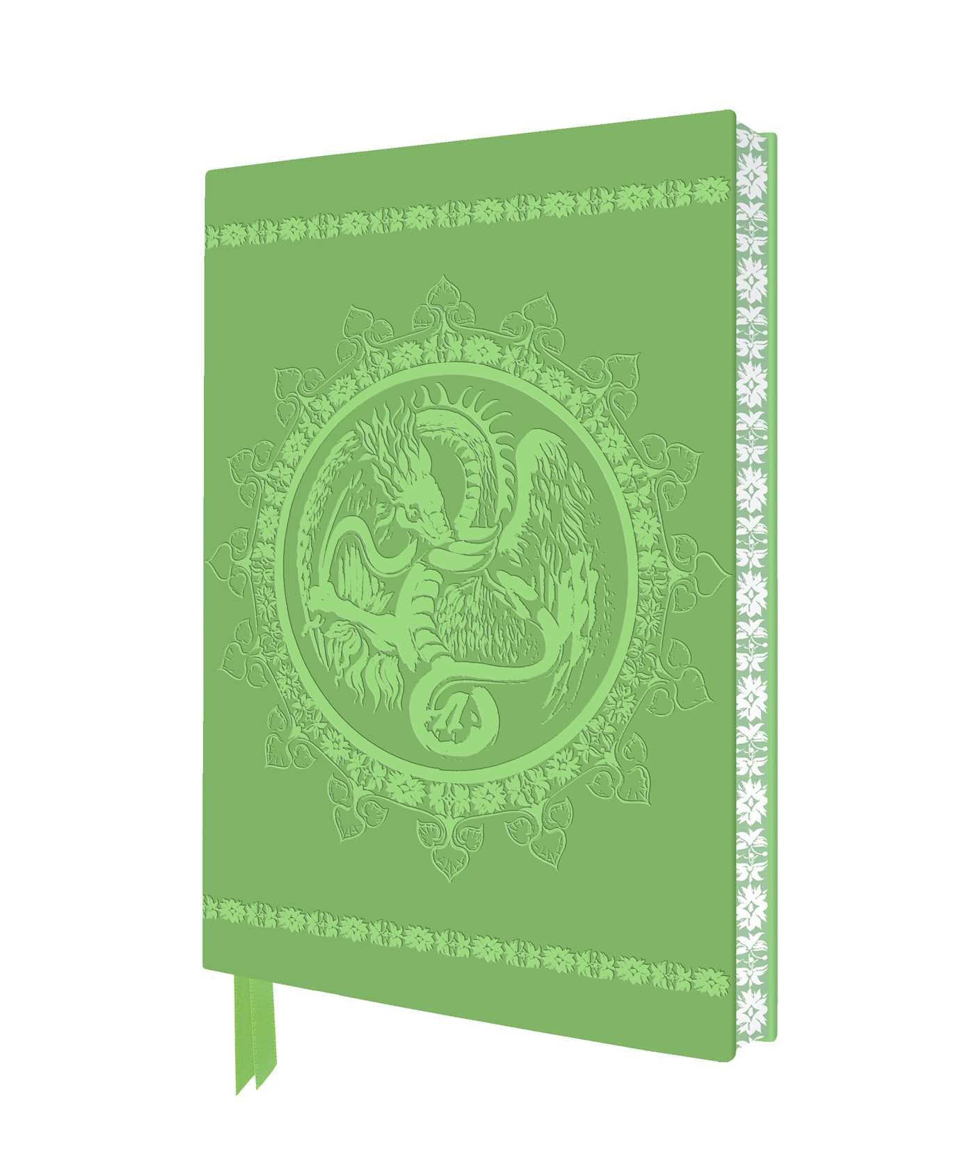 Royal Pavilion, Brighton: Entrance Hall Green Dragon Artisan Art Notebook (Flame Tree Journals)
