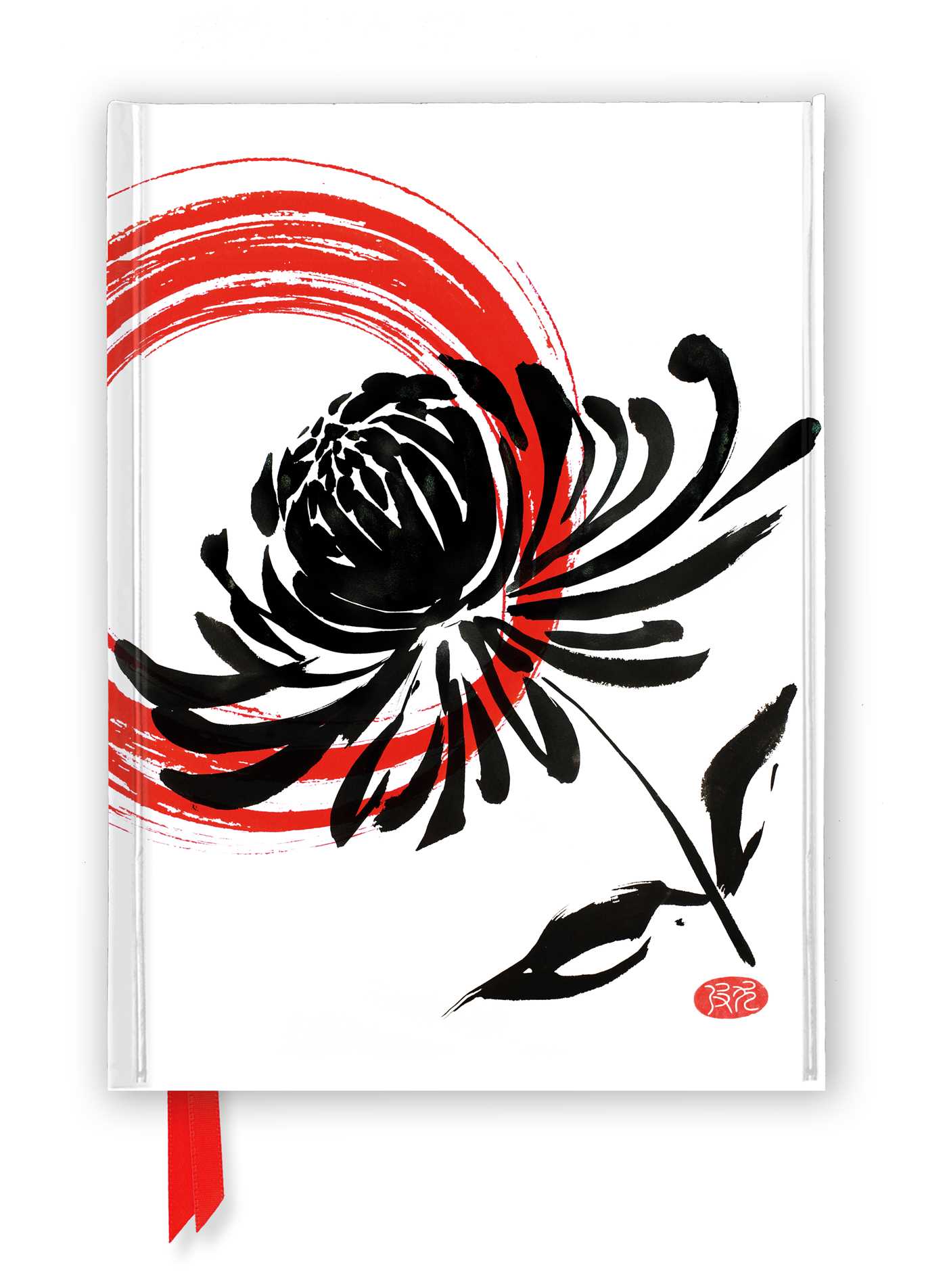 Sumi Flowers: Chrysanthemum (Foiled Journal)