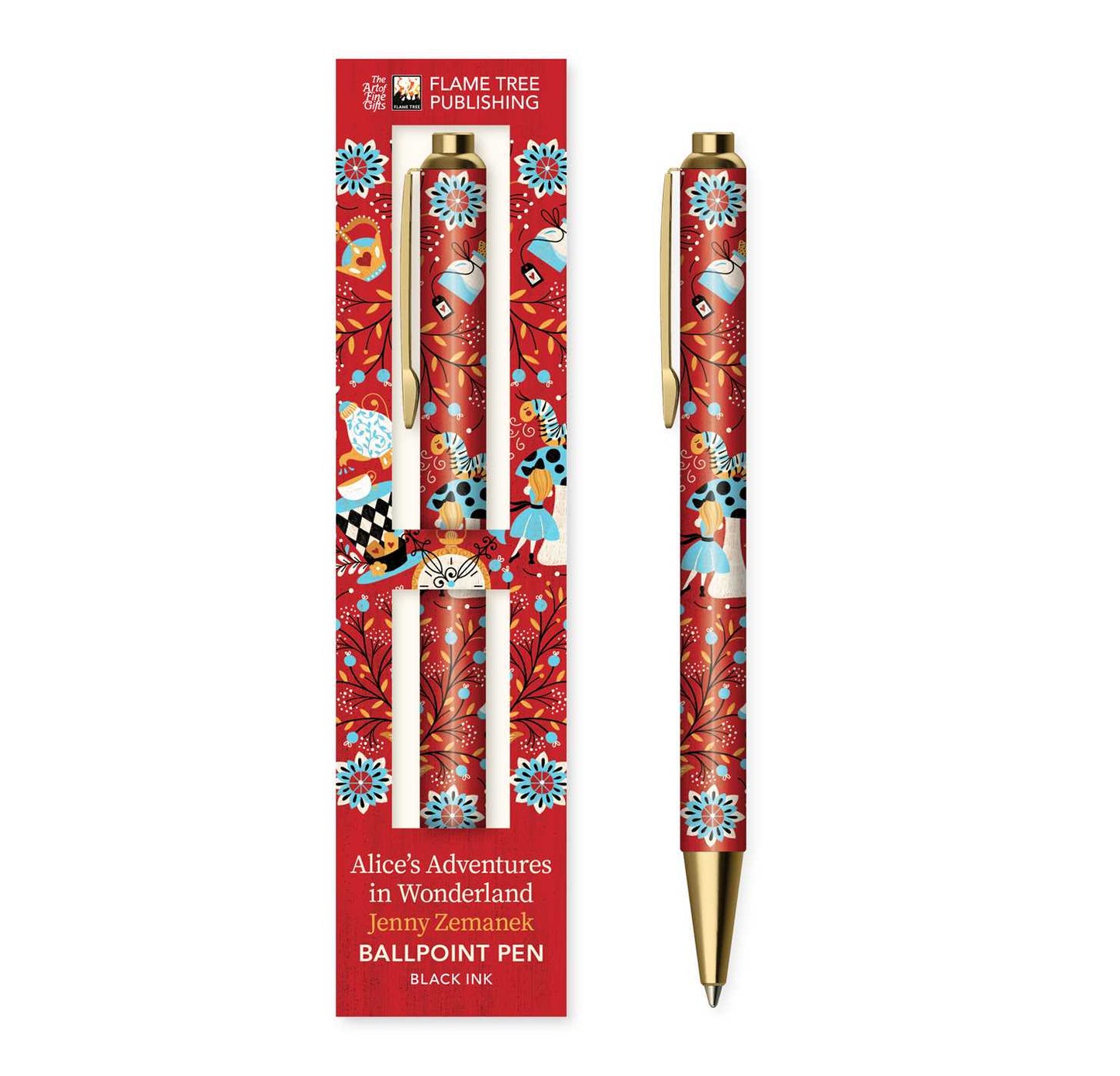 Jenny Zemanek: Alice's Adventures in Wonderland Boxed Decorative Ballpoint Pen
