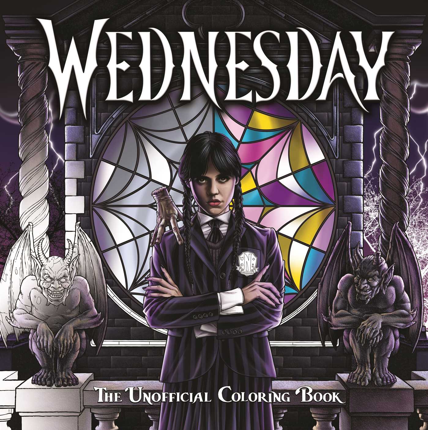 Wednesday: The Unofficial Coloring Book