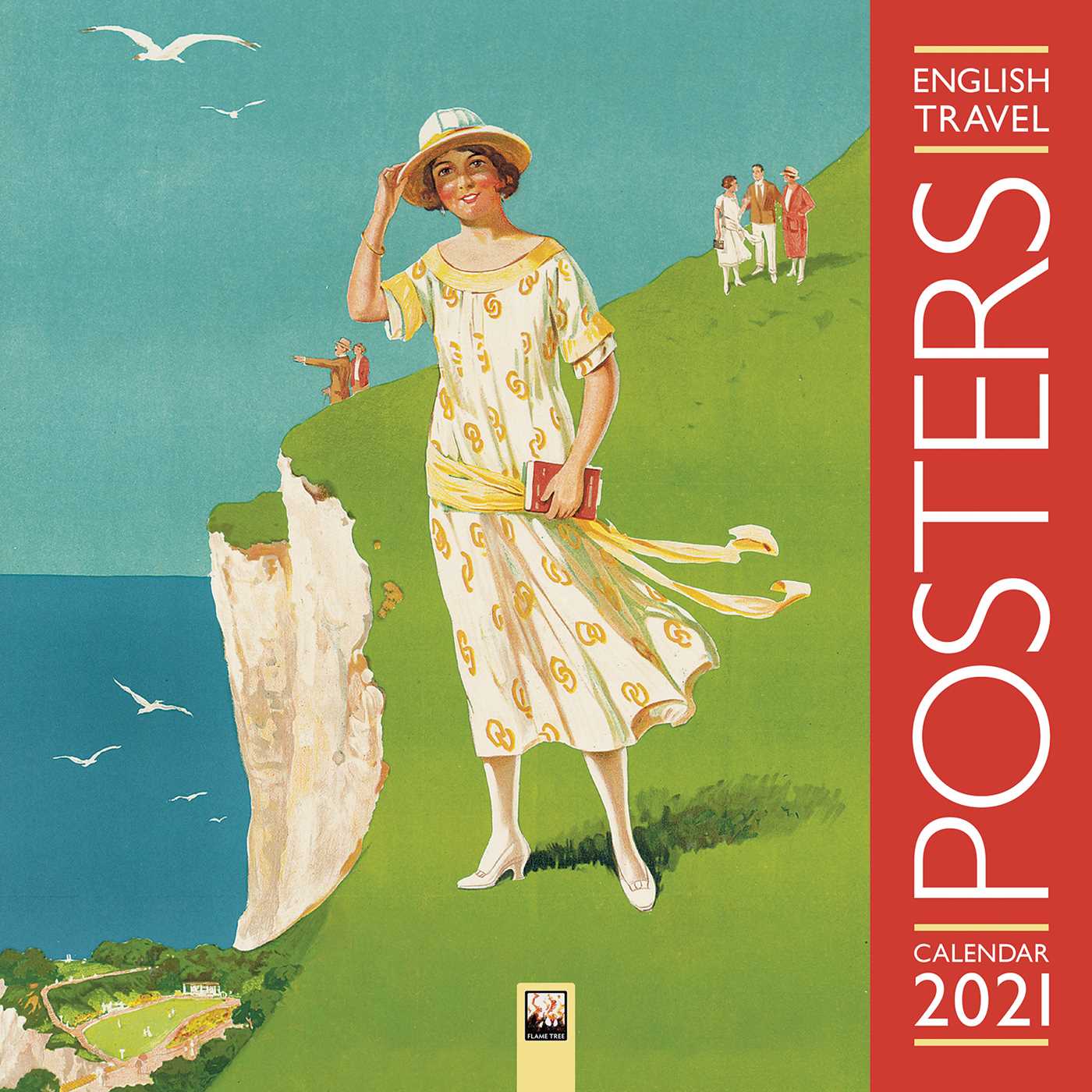 English Travel Posters Wall Calendar 2021 (Art Calendar)