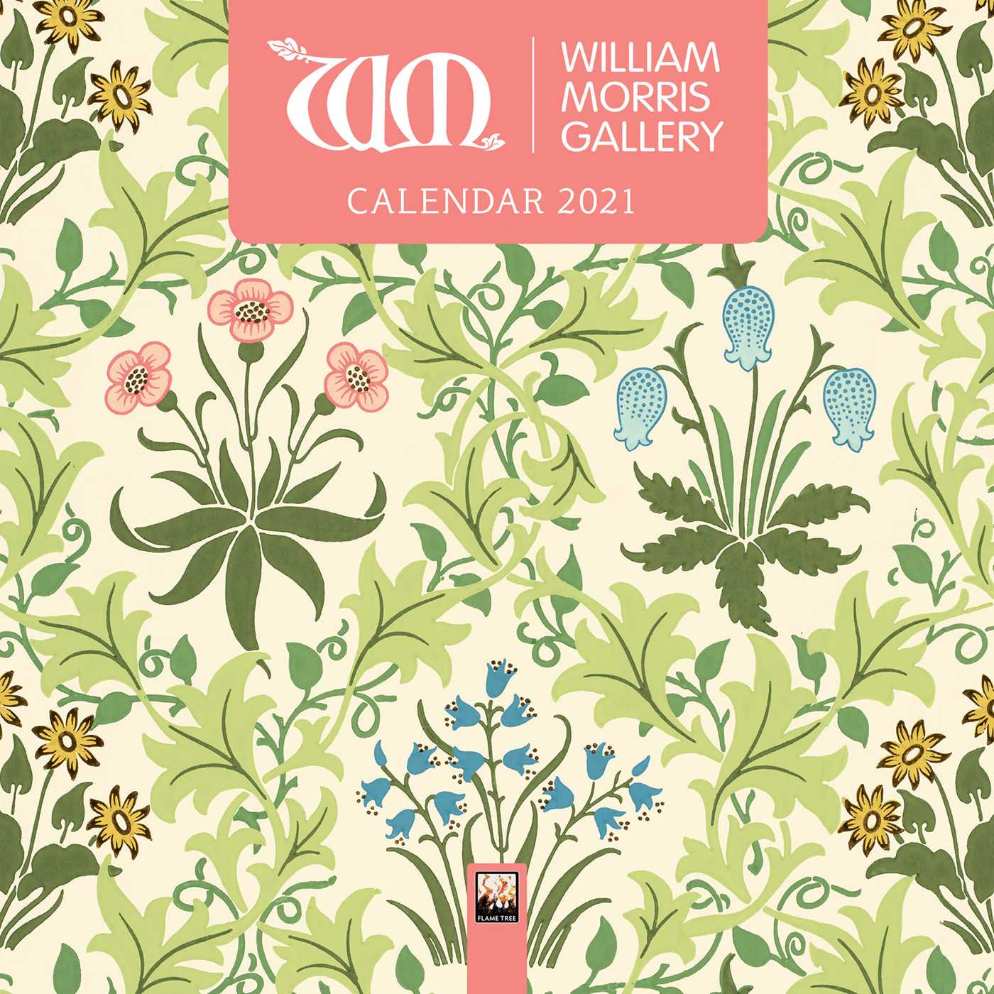 William Morris Gallery Mini Wall calendar 2021 (Art Calendar)