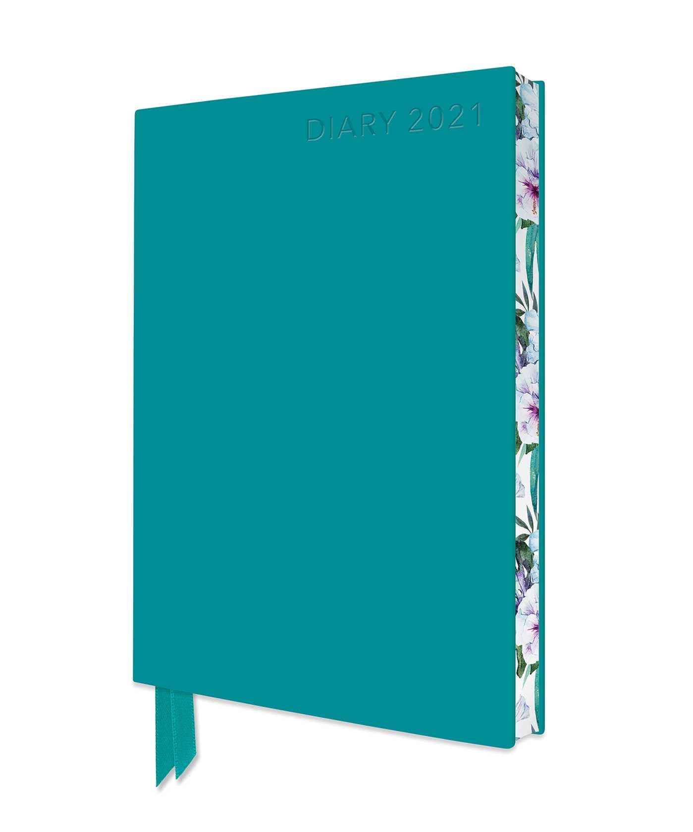 Turquoise Artisan A6 Diary 2021