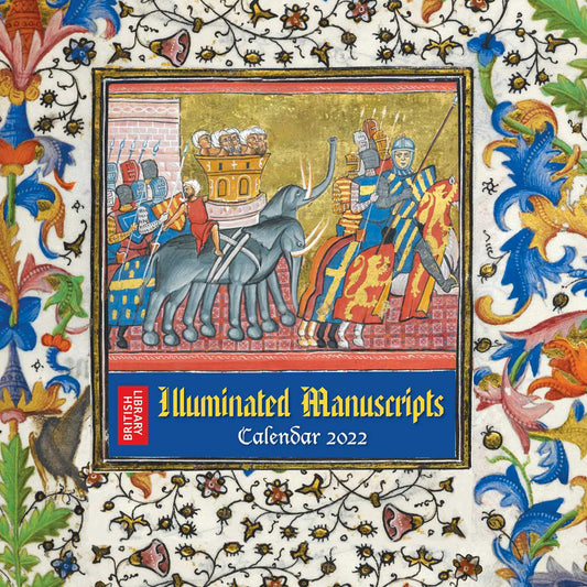 British Library - Illuminated Manuscripts Wall Calendar 2022 (Art Calendar)