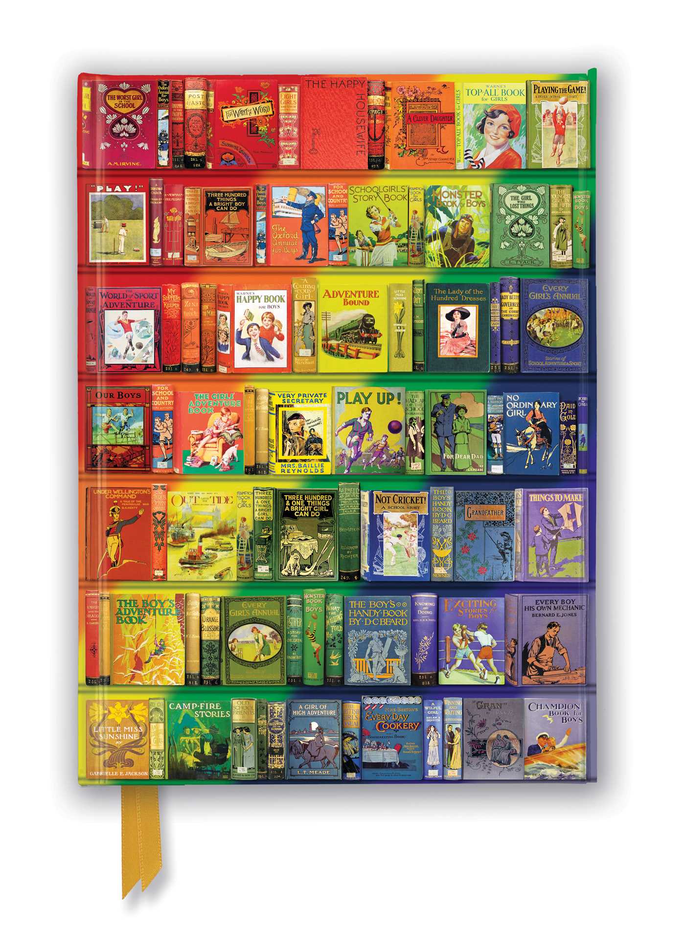 Bodleian Libraries: Rainbow Shelves (Foiled Journal)