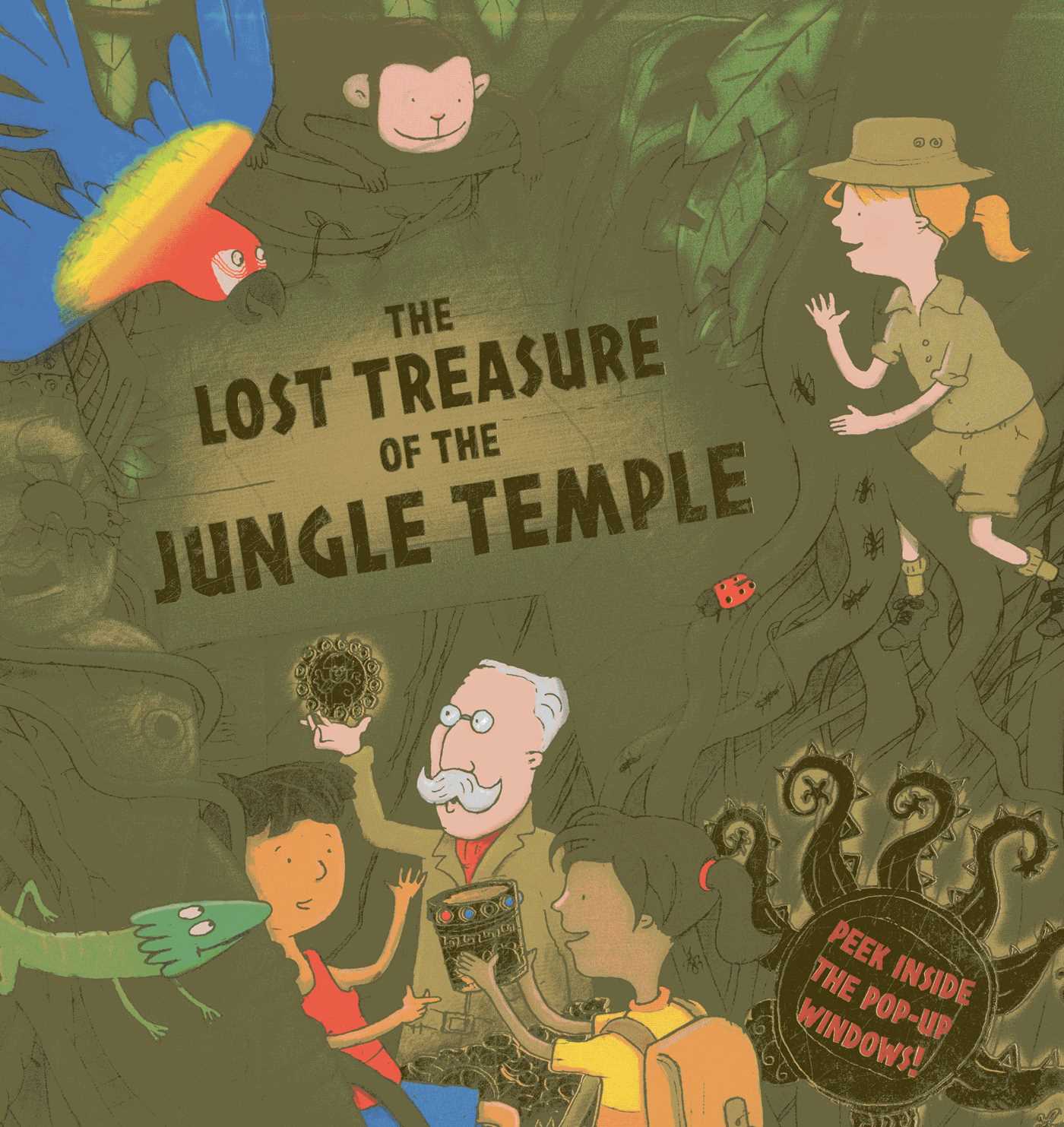 Lost Treasure of the Jungle Temple: Peek inside the 3D windows!