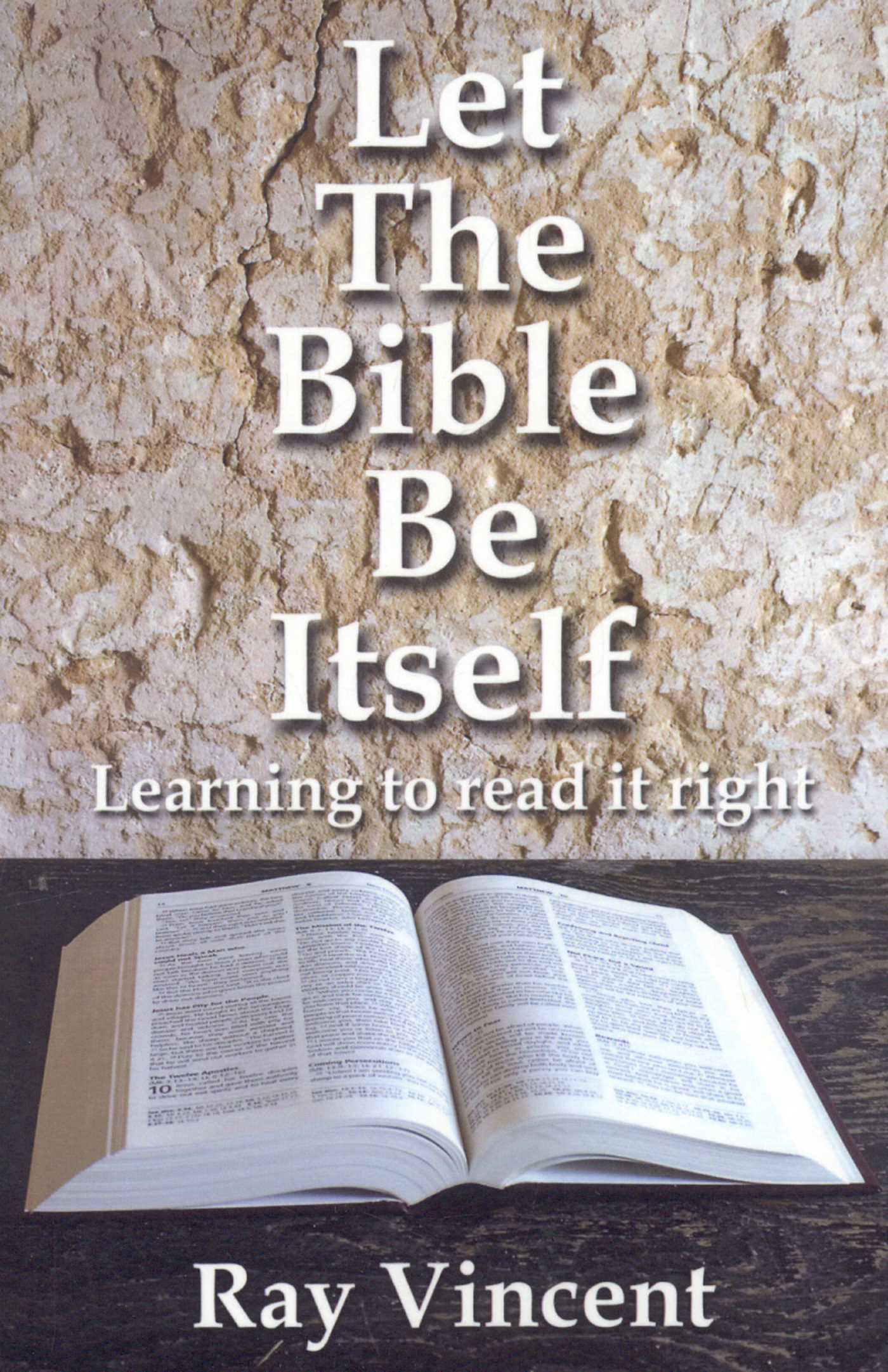 Let the Bible Be Itself