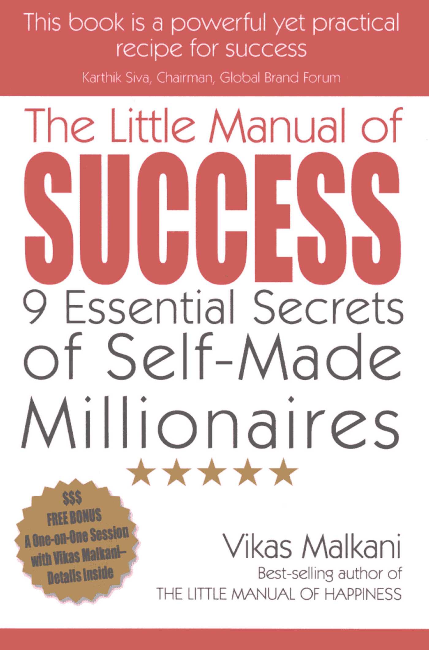 Little Manual of Success: 9 Essential Secrets of Self-Made Millionaires