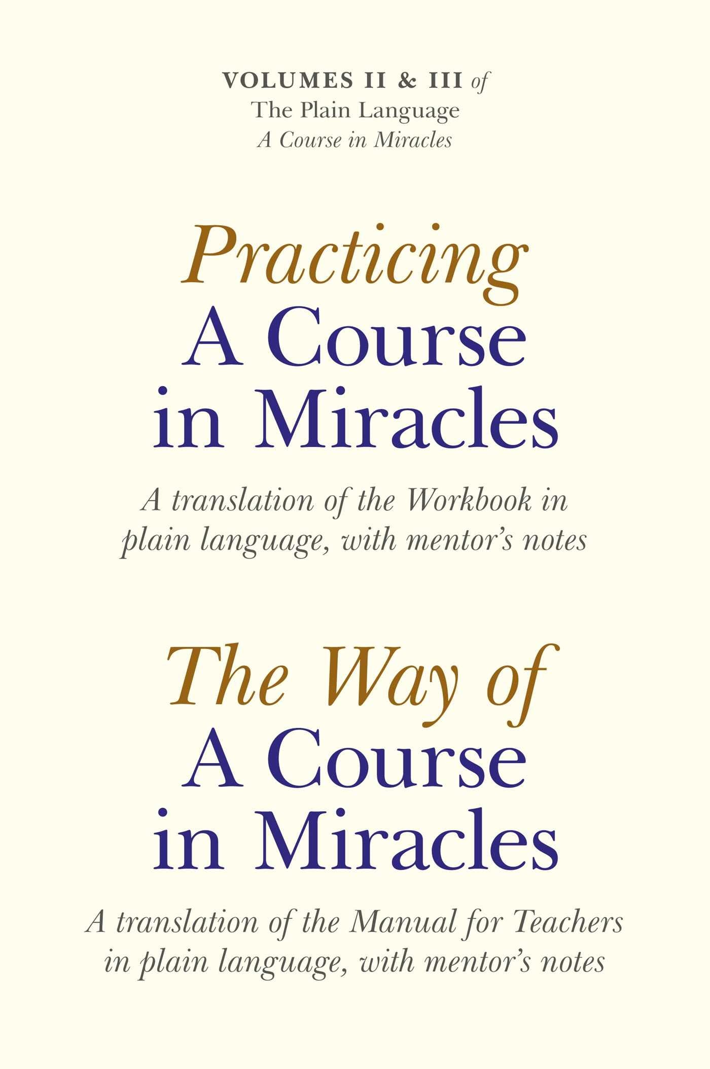 Practicing  a Course in Miracles