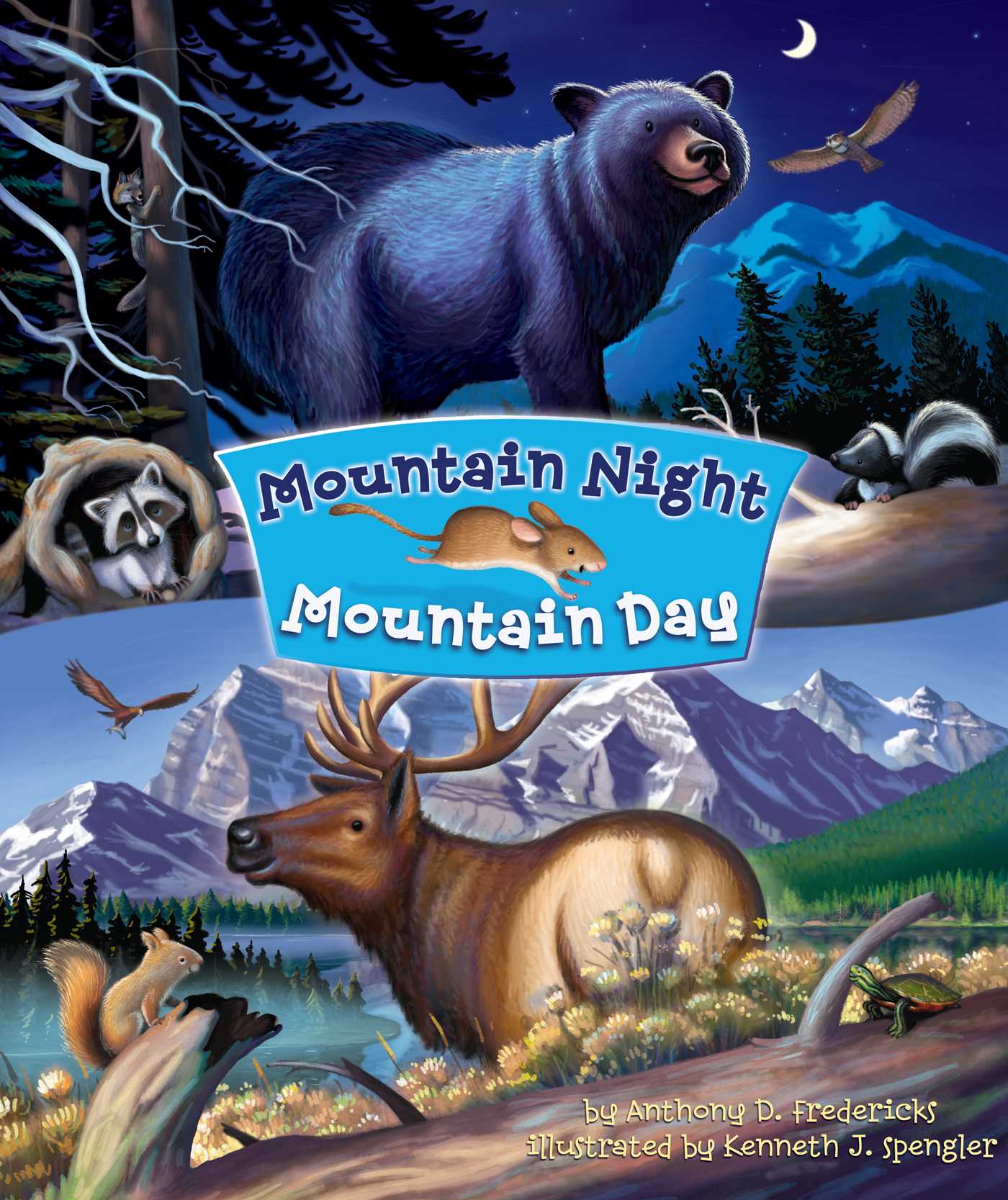 Mountain Night Mountain Day