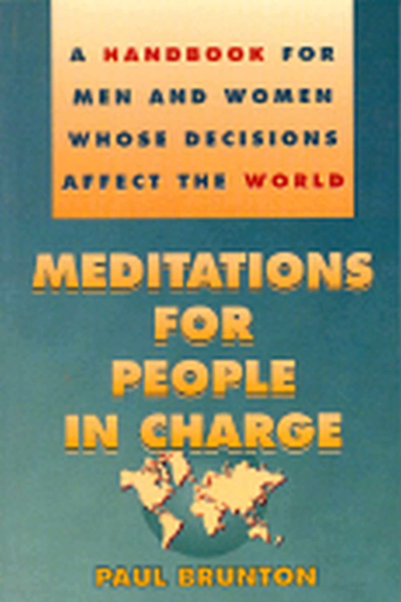 Meditations for People In Charge