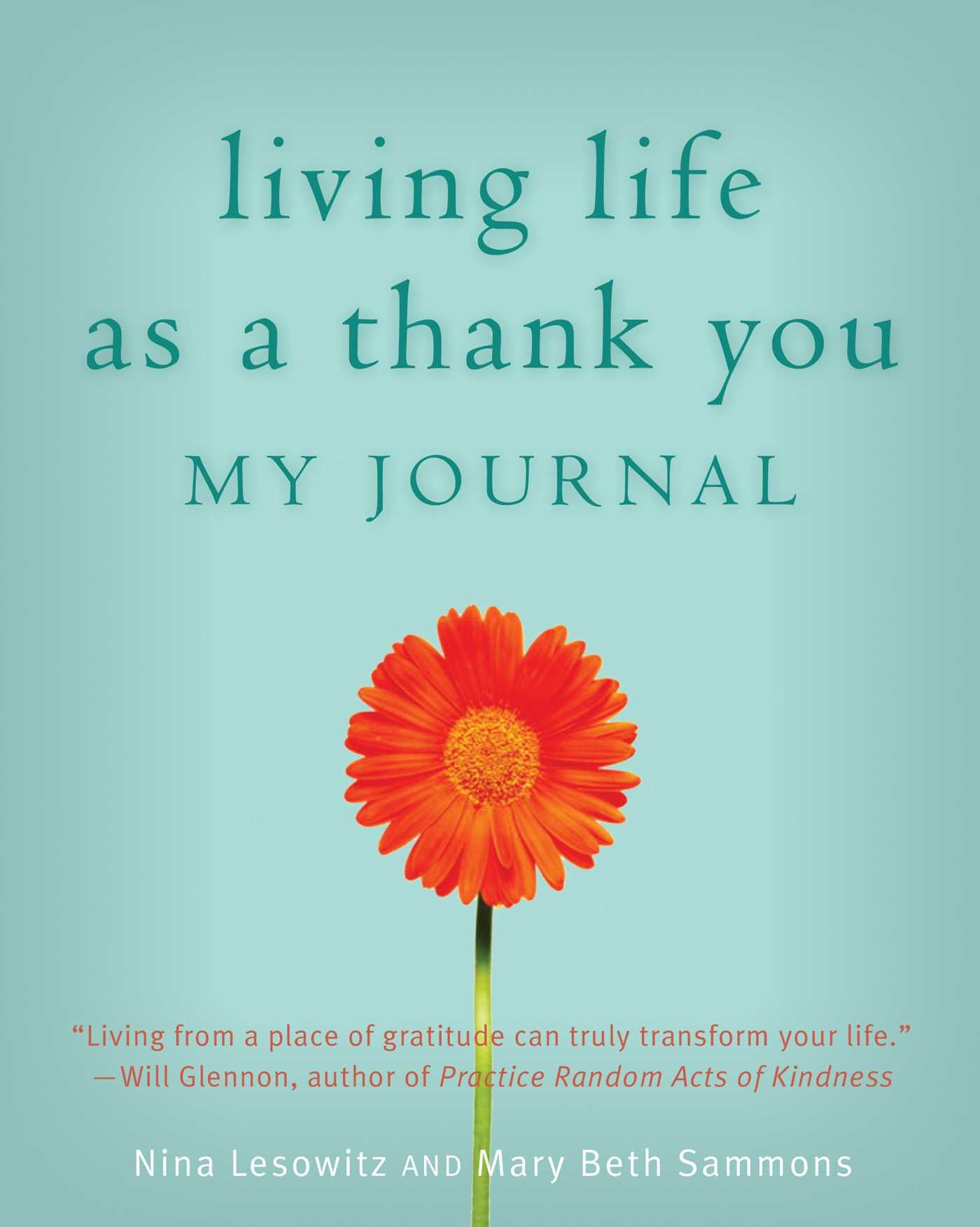 Living Life as a Thank You