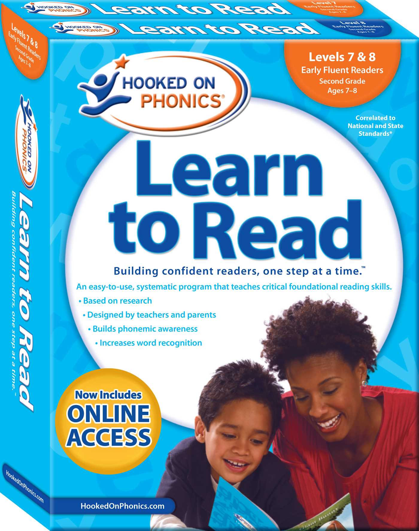 Hooked on Phonics Learn to Read - Levels 7&8 Complete