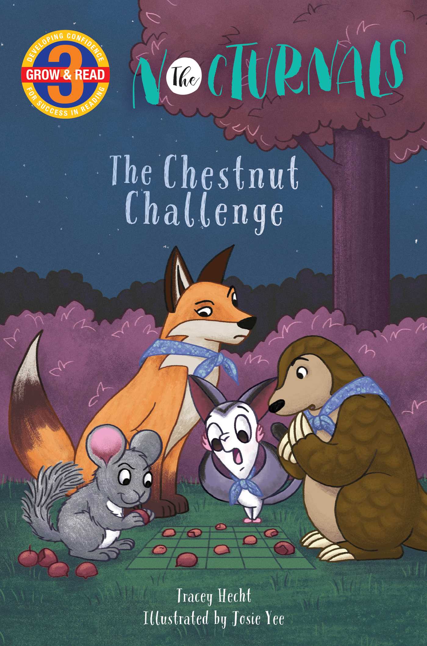 Chestnut Challenge: The Nocturnals Grow & Read Early Reader, Level 3