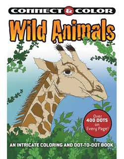 Connect and Color: Wild Animals
