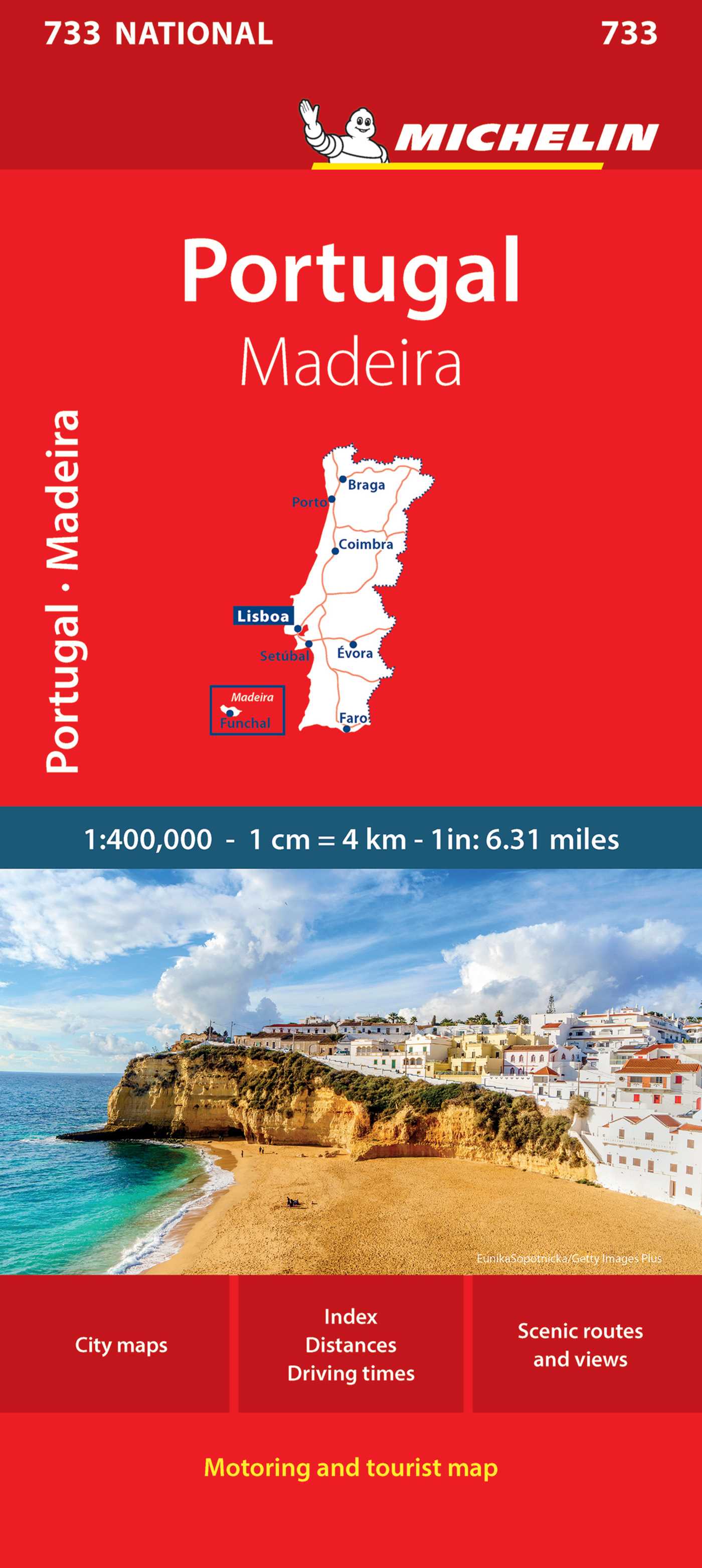 Michelin Portugal Map 733