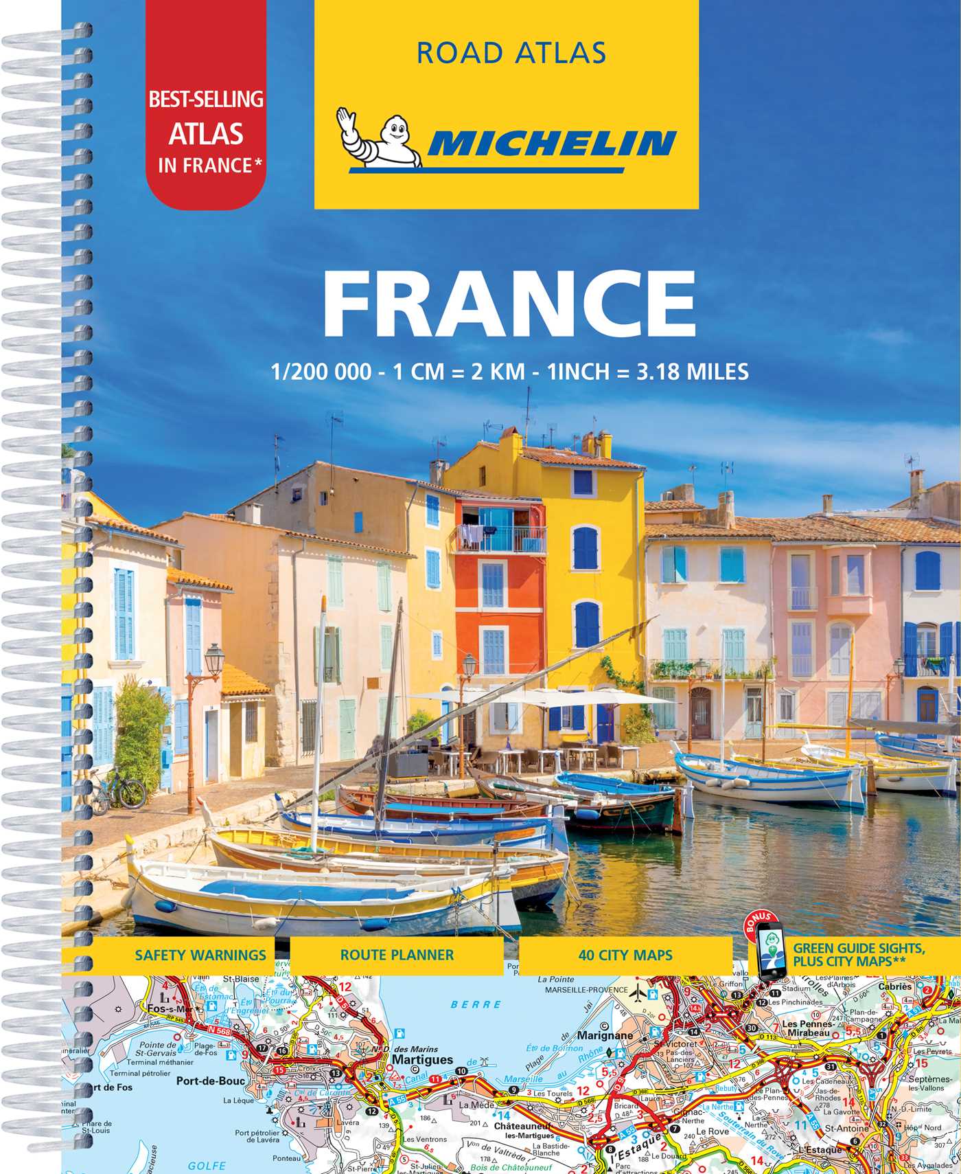 Michelin France Atlas Spiral