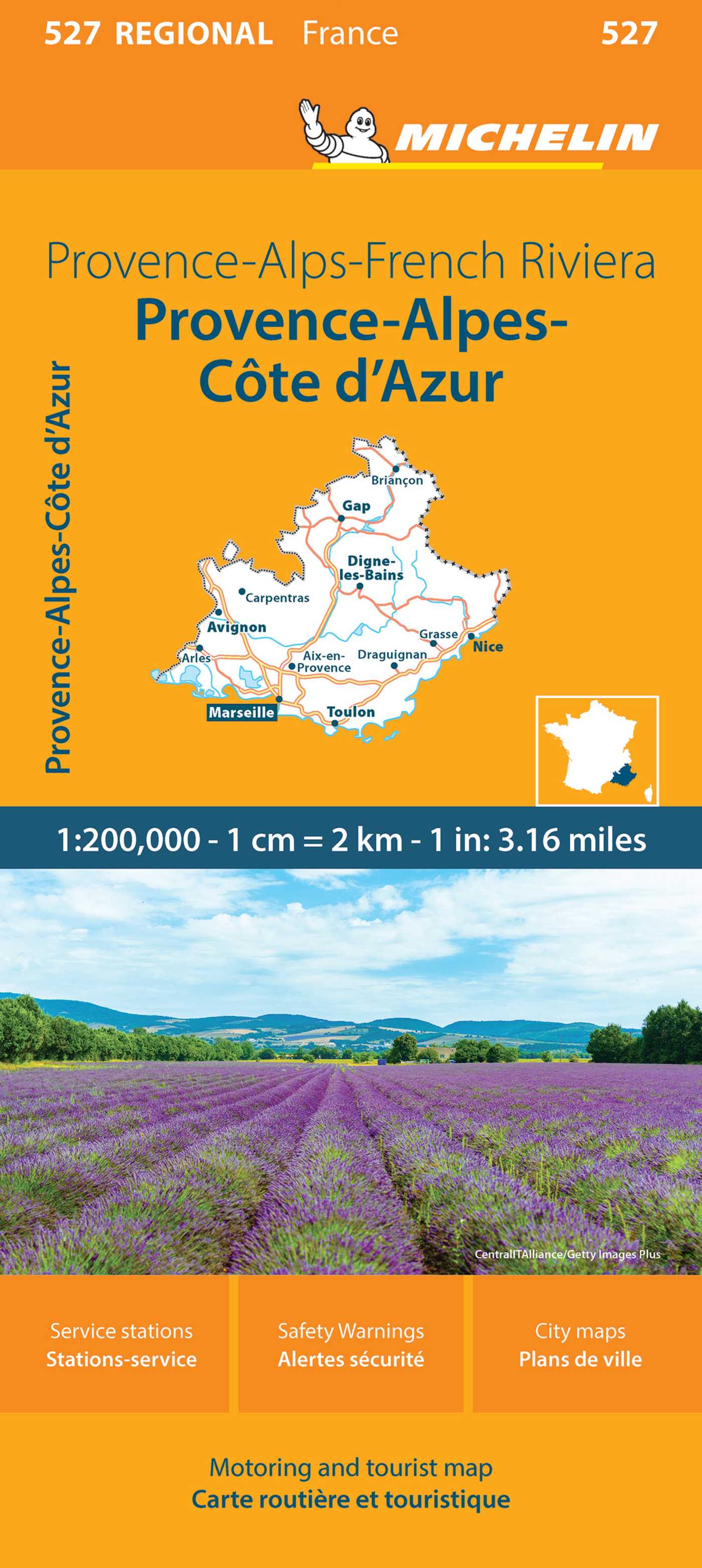 France: Provence-Alps-French Riviera Map 527