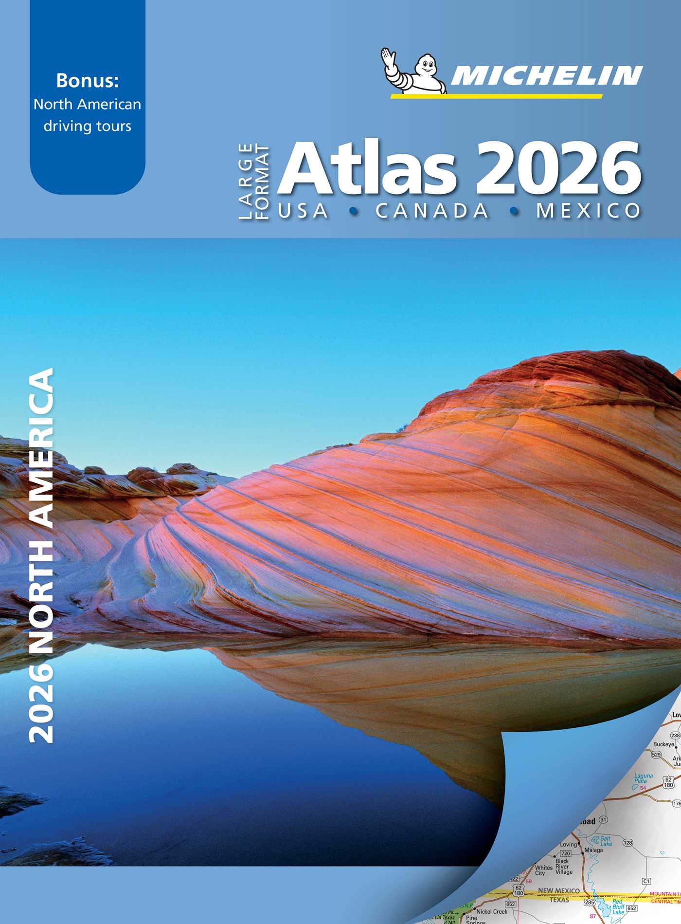 MICHELIN NORTH AMERICA LARGE FORMAT ROAD ATLAS 2026