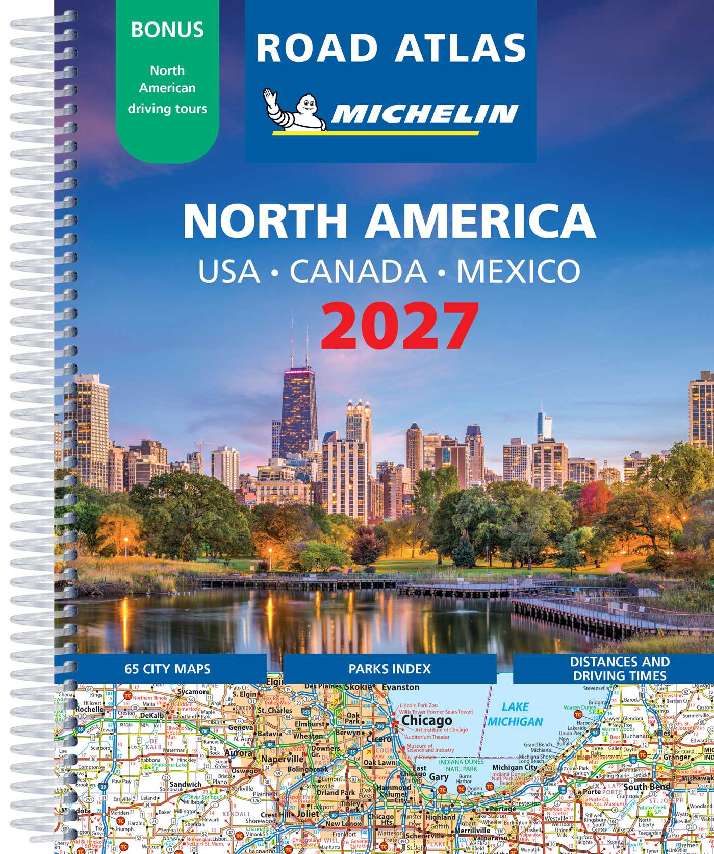 MICHELIN NORTH AMERICA ROAD ATLAS 2027