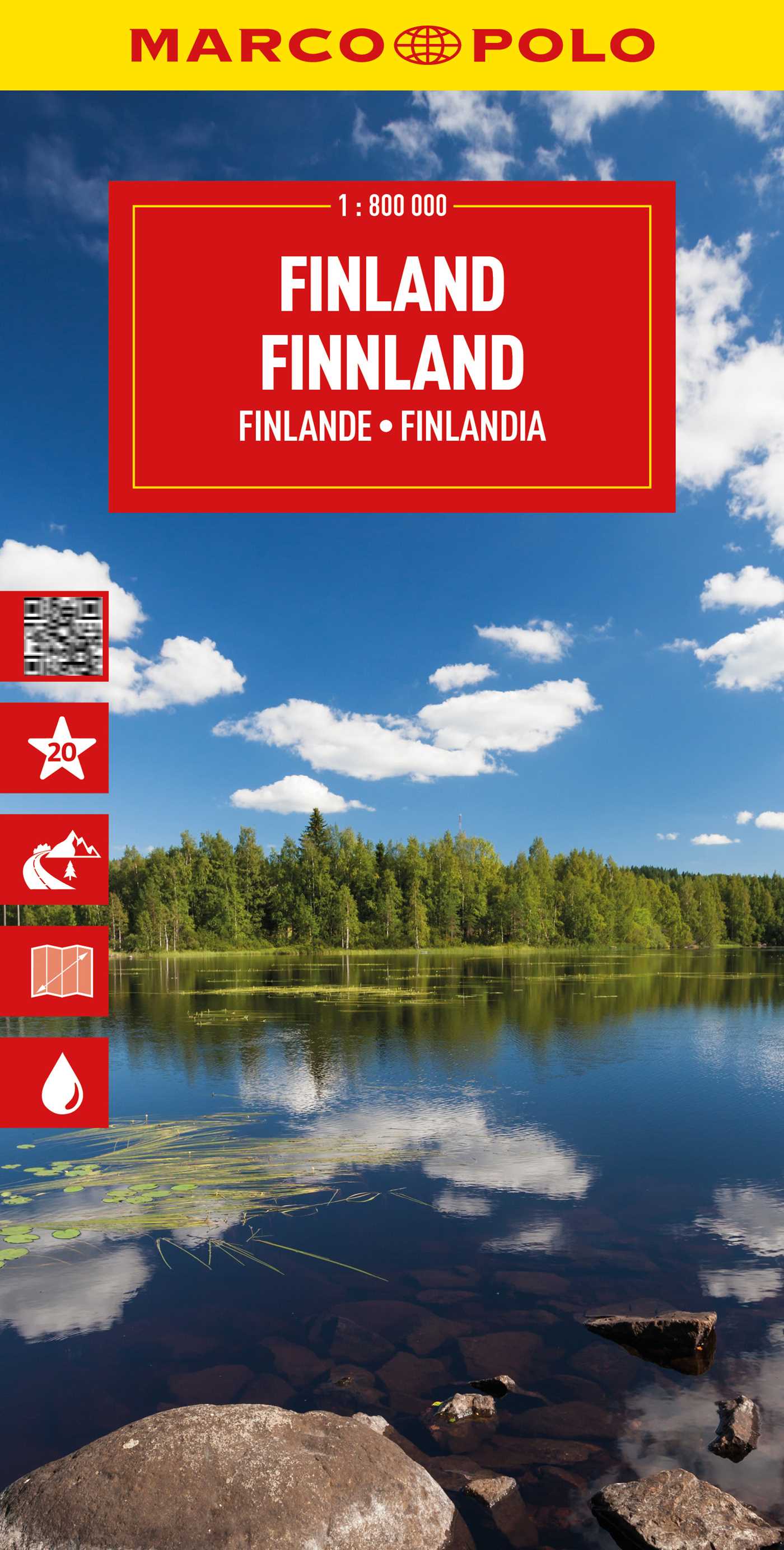 Finland Marco Polo Map