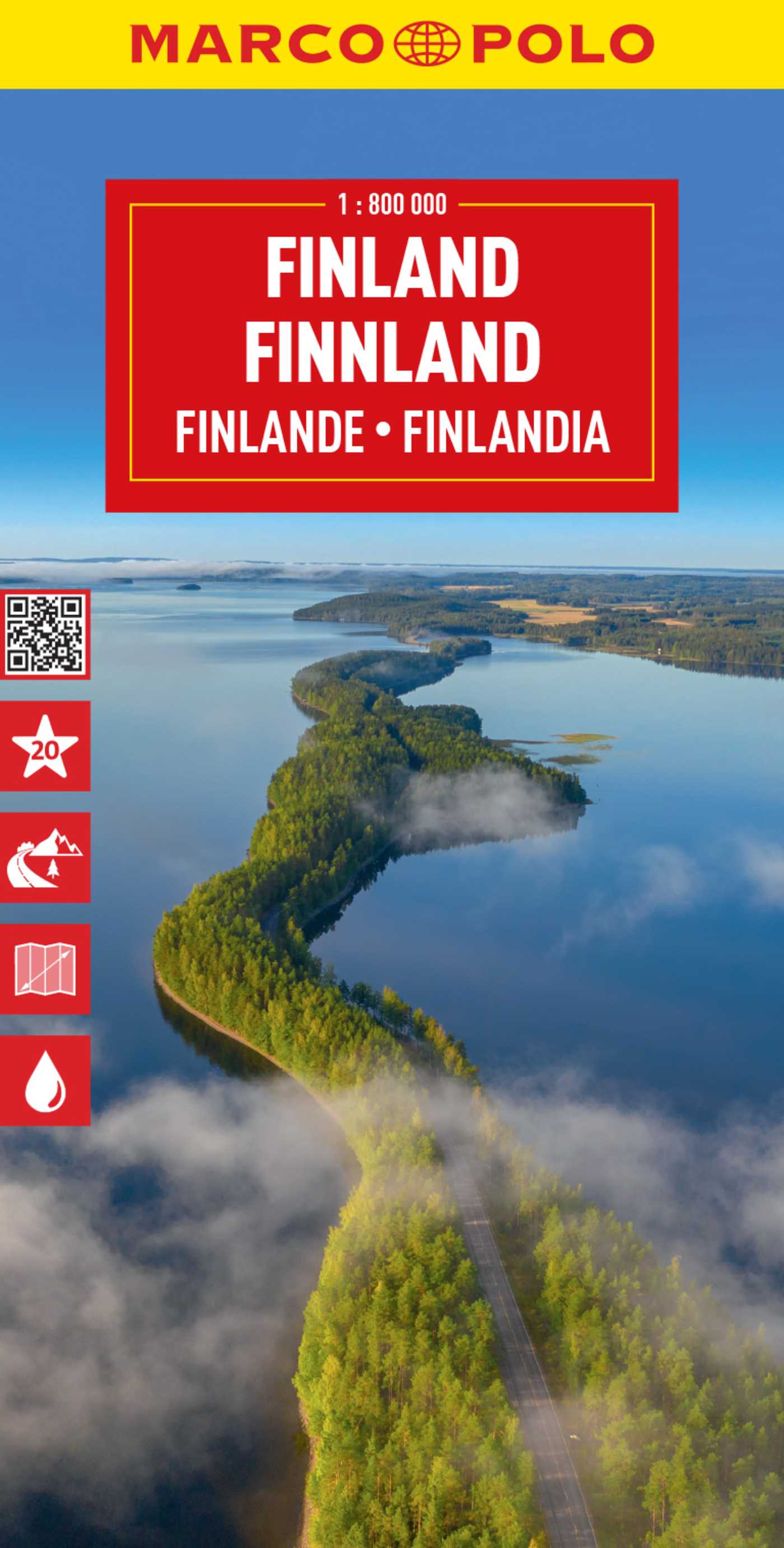 Finland Marco Polo Map
