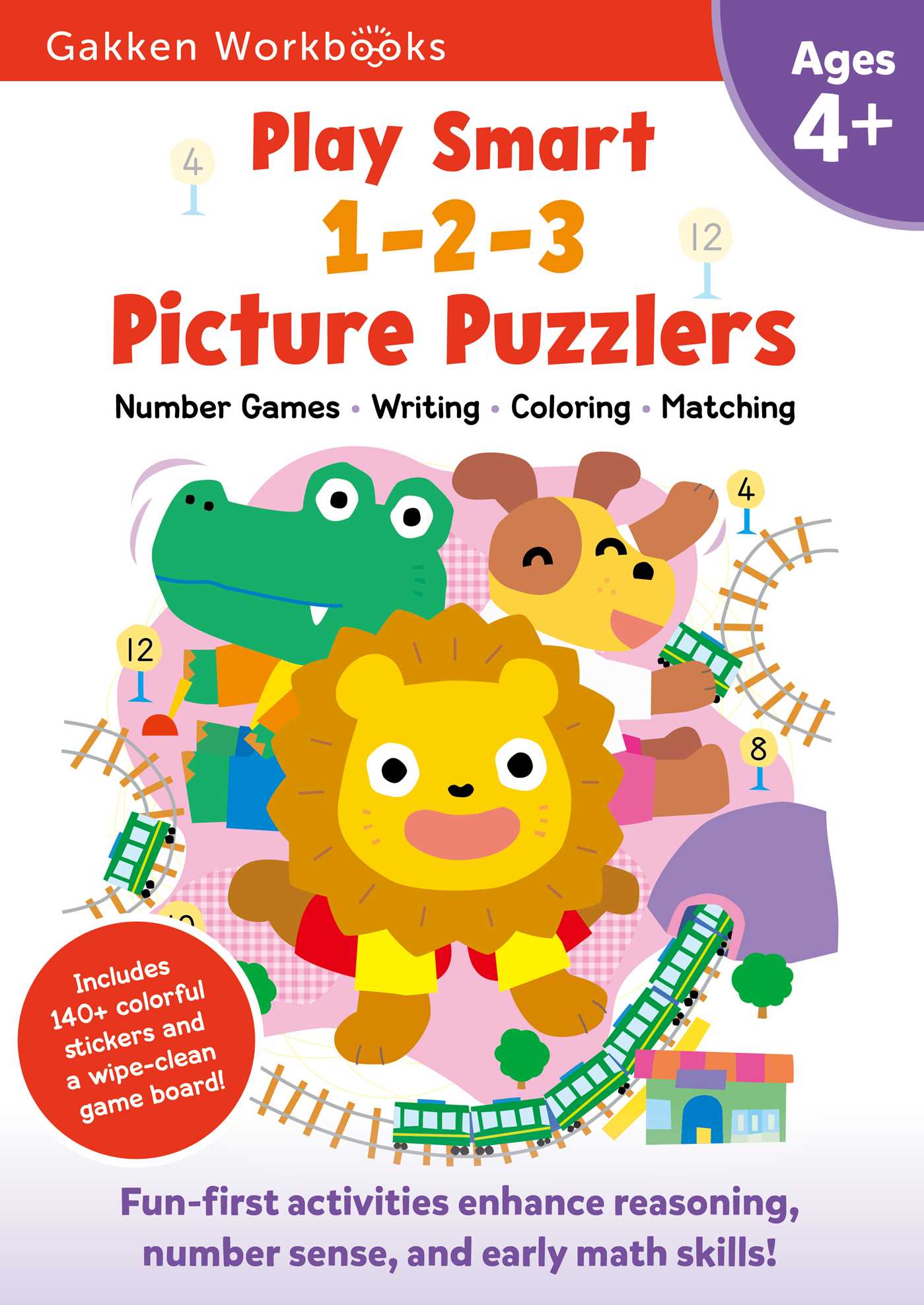 Play Smart 1-2-3 Picture Puzzlers Age 4+