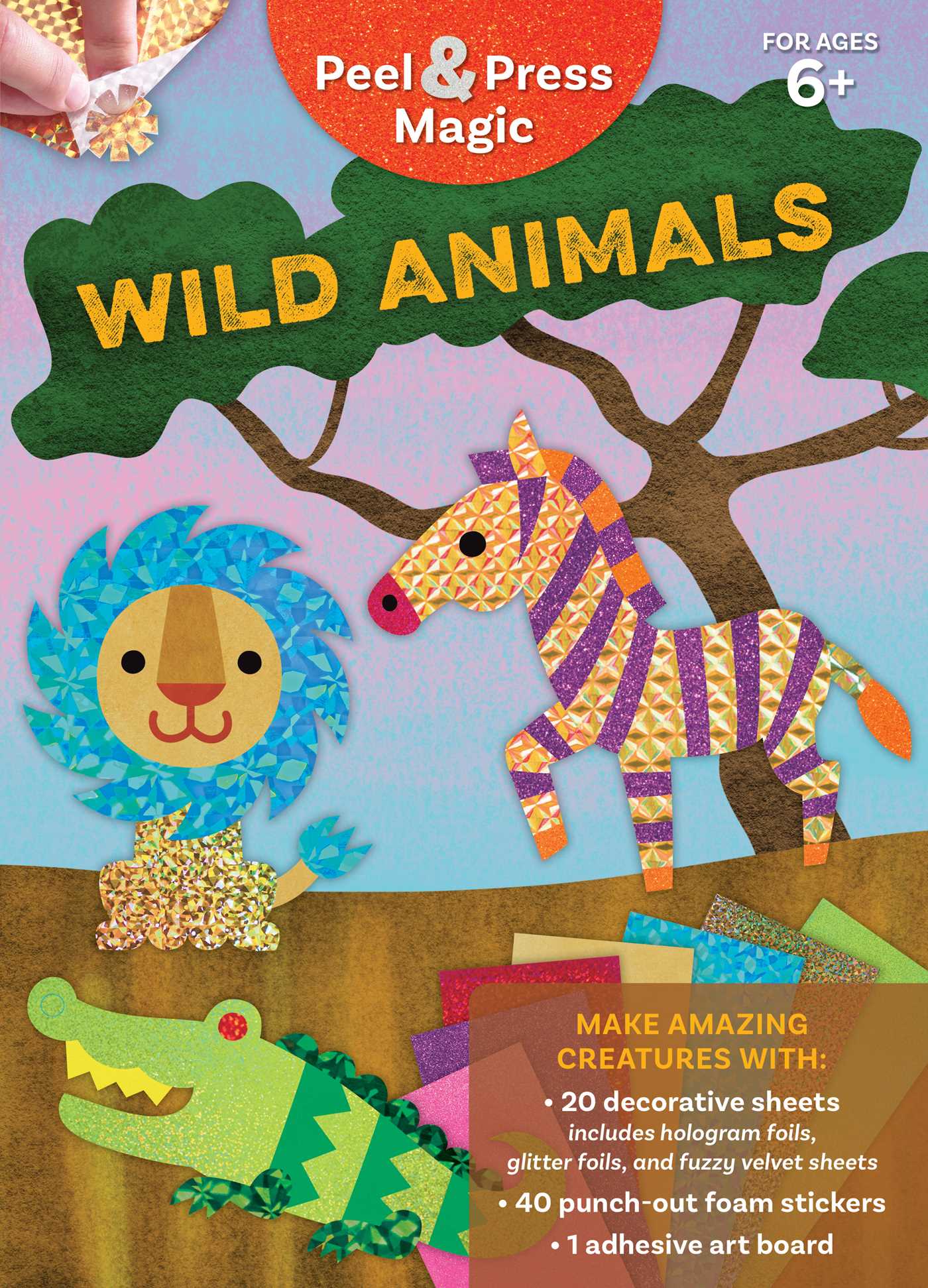 Peel & Press Magic: Wild Animals