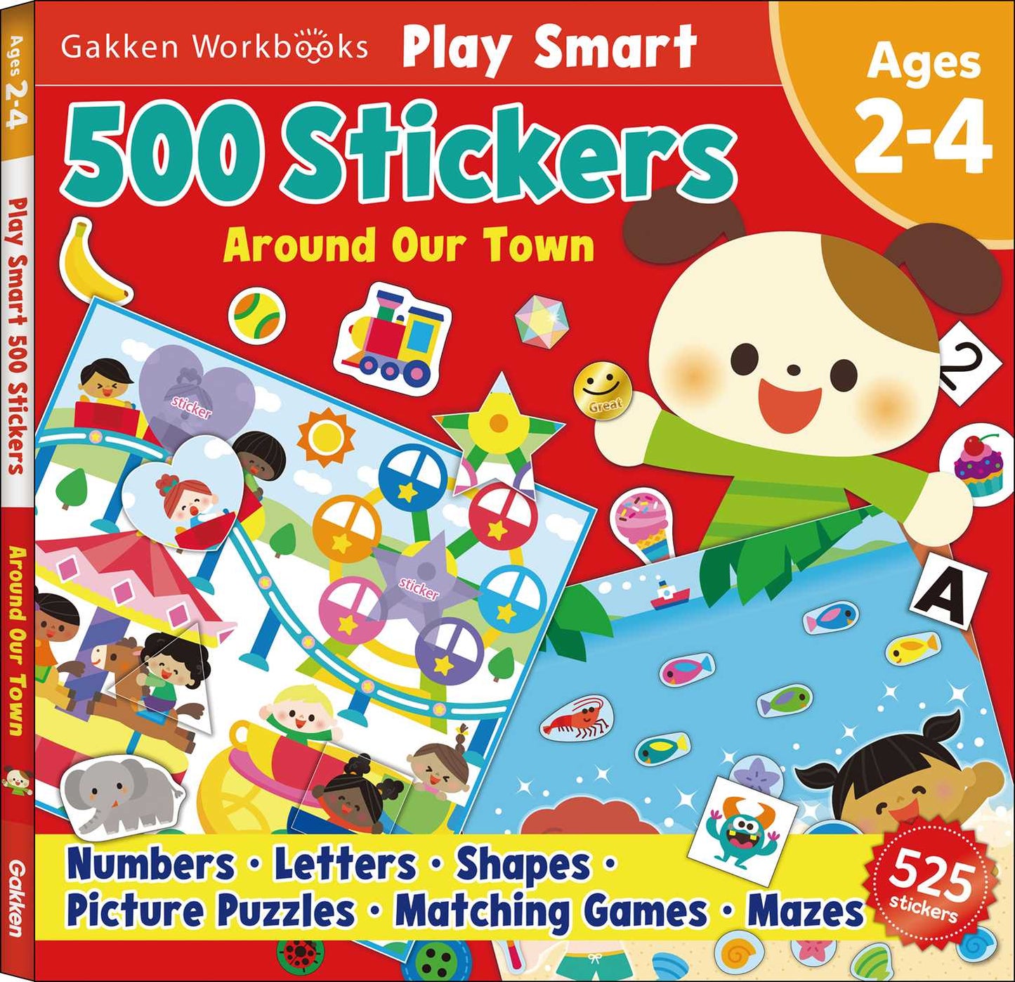 Play Smart 500 Stickers  Around Our Town