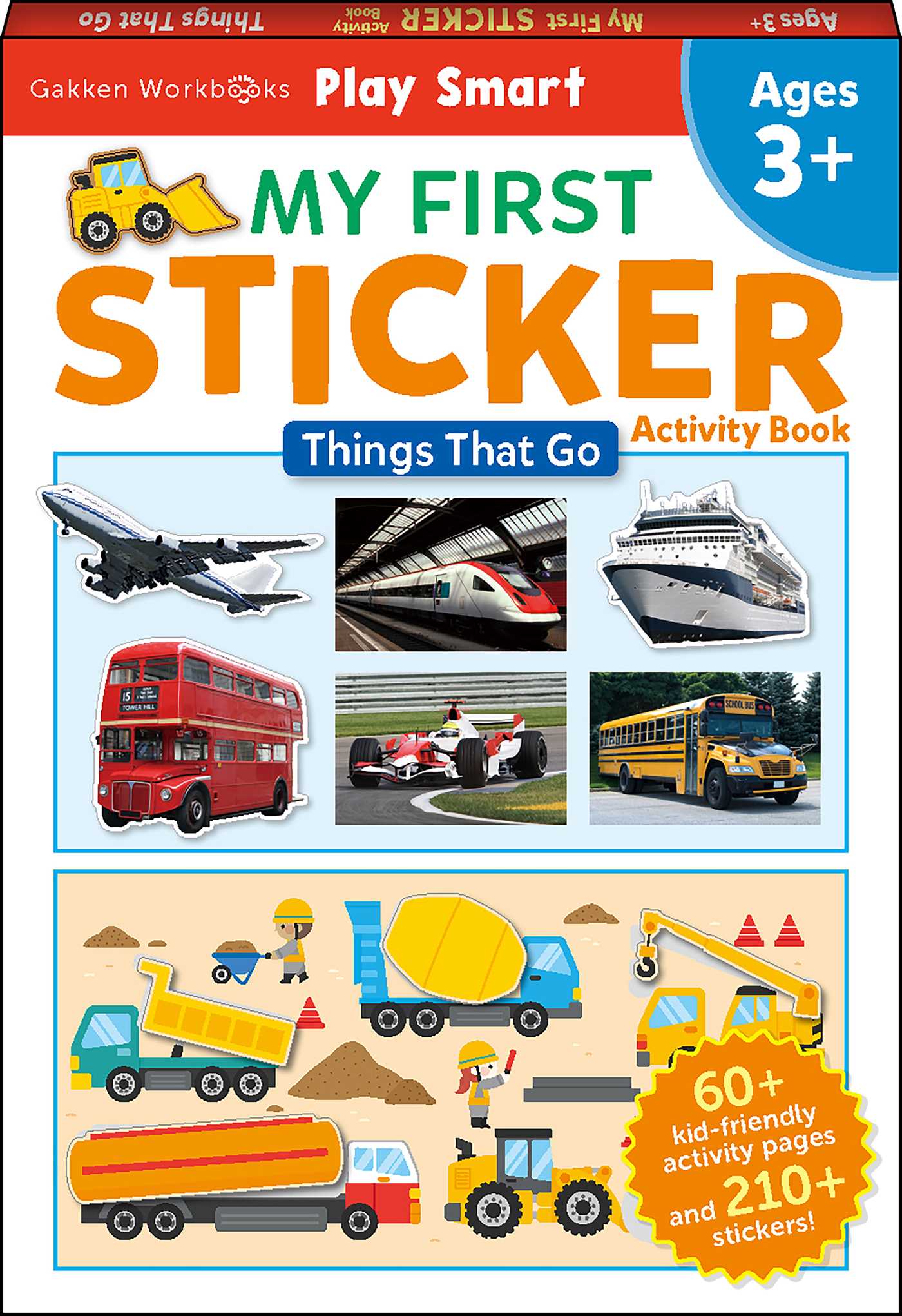 My First STICKER  Activity Book Things That Go