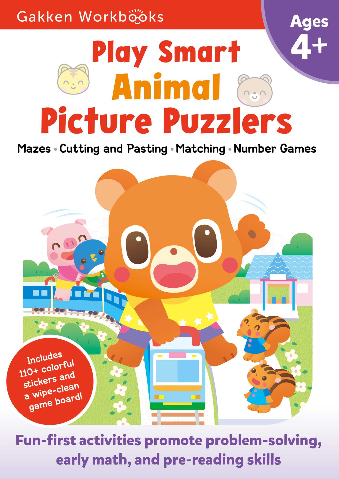 Play Smart Animal Picture Puzzlers Age 4+
