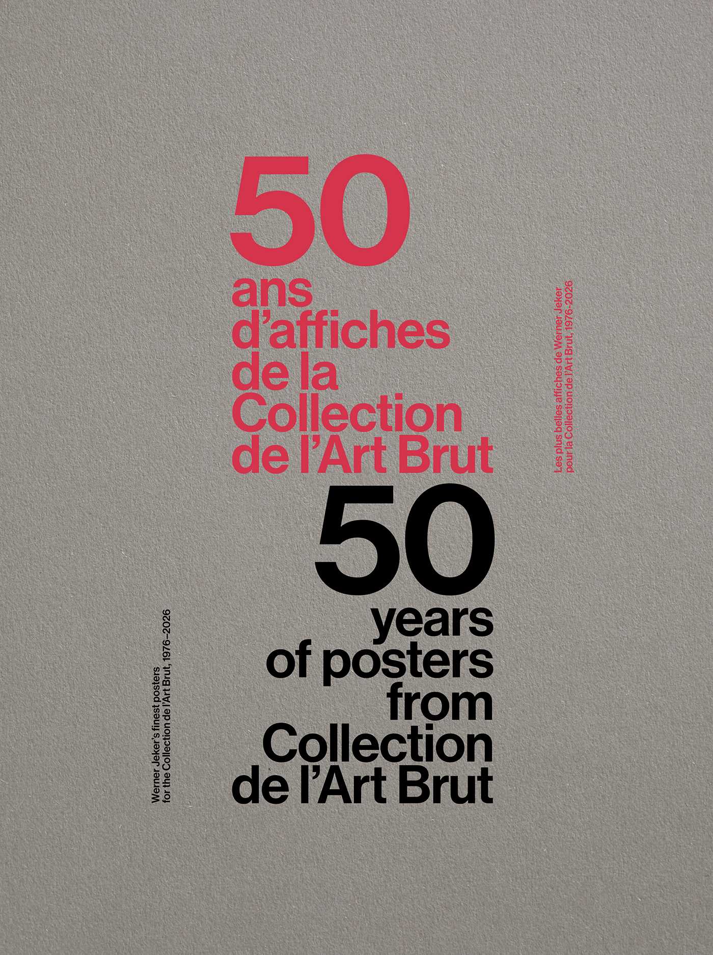 50 Years of Posters from Collection de l'Art Brut