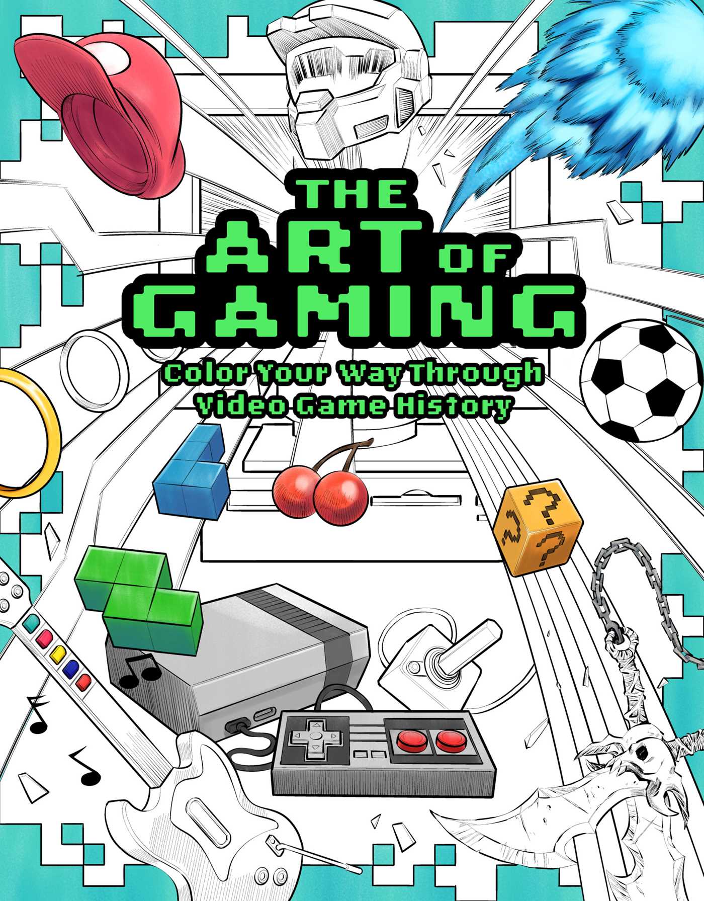 Art of Gaming: Color Your Way Through Video Game History