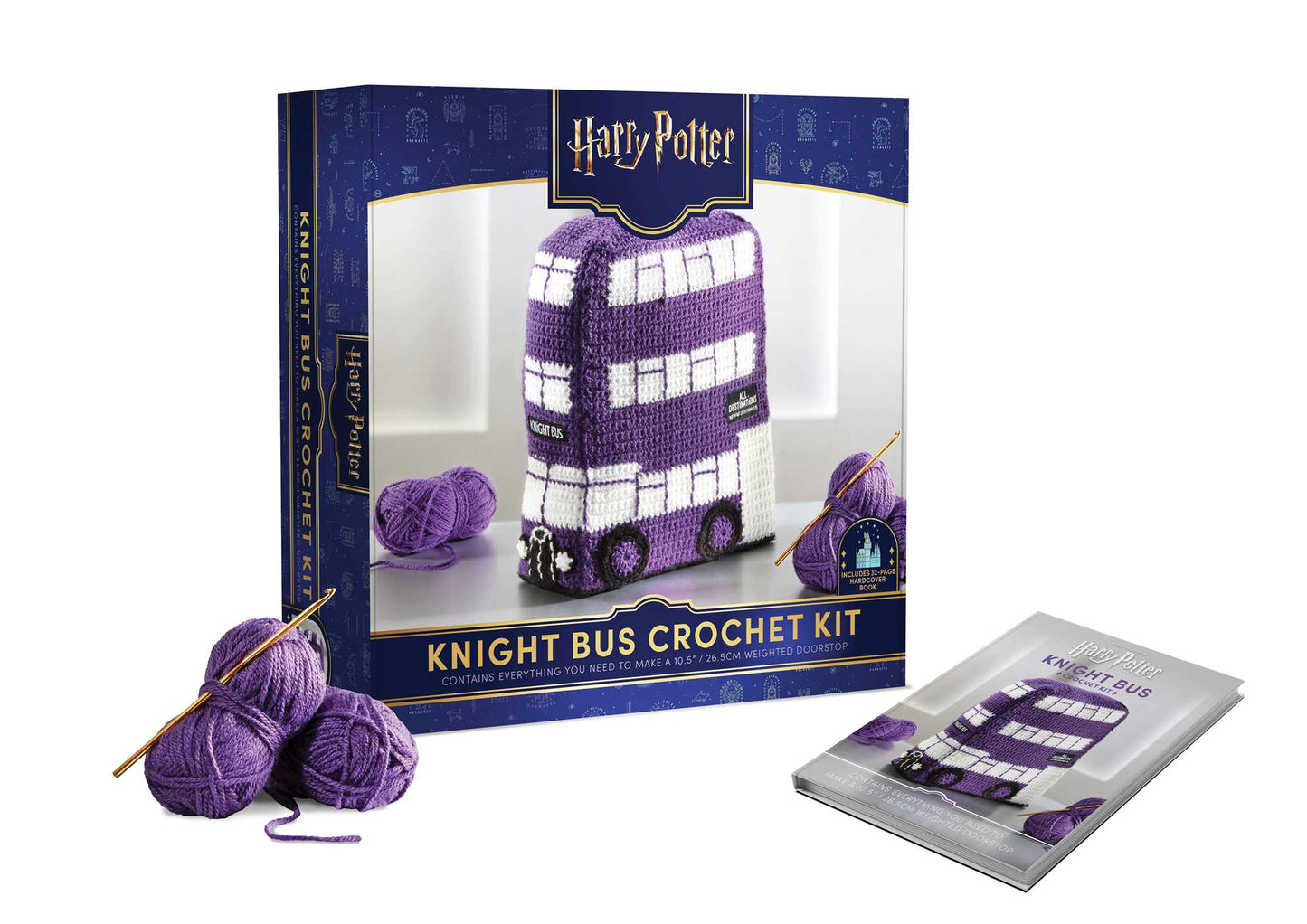 Harry Potter: Knight Bus Doorstop Crochet Kit