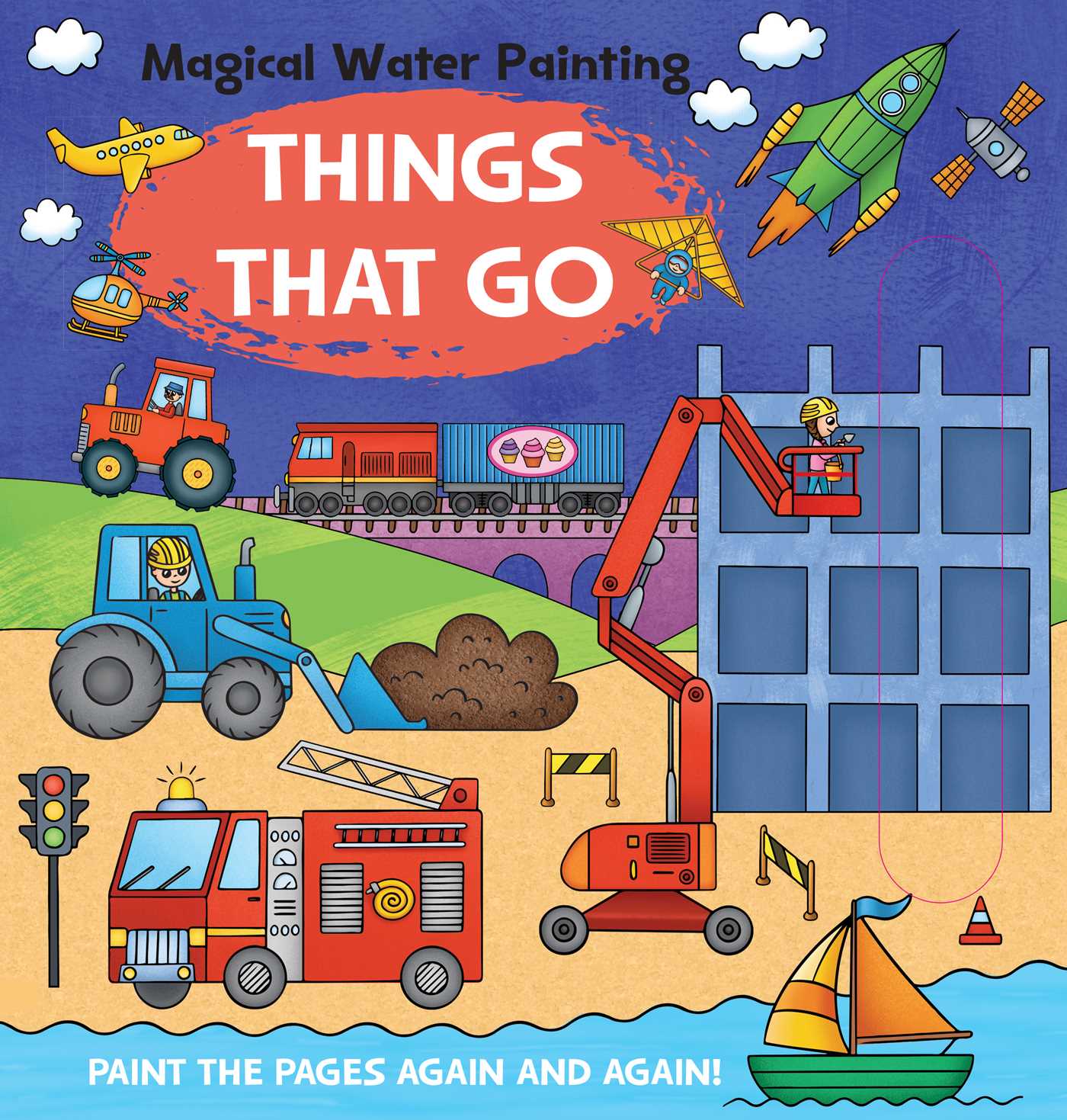 Magical Water Painting: Things that Go